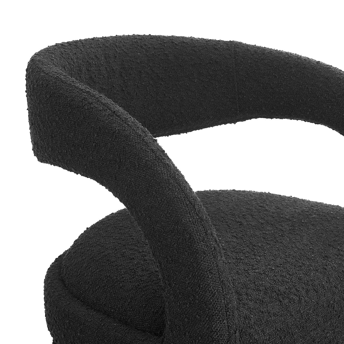 Pinnacle Boucle Upholstered Bar Stool Set of Two By Modway - EEI-6568 | Bar Stools | Modway - 6