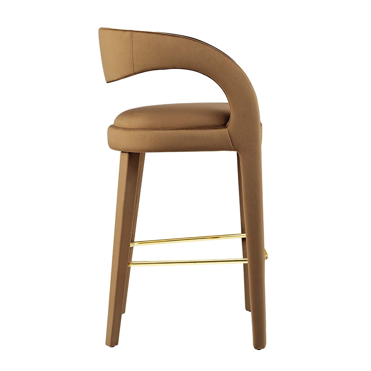 Pinnacle Performance Velvet Bar Stool Set of Two By Modway - EEI-6569 | Bar Stools | Modway - 3