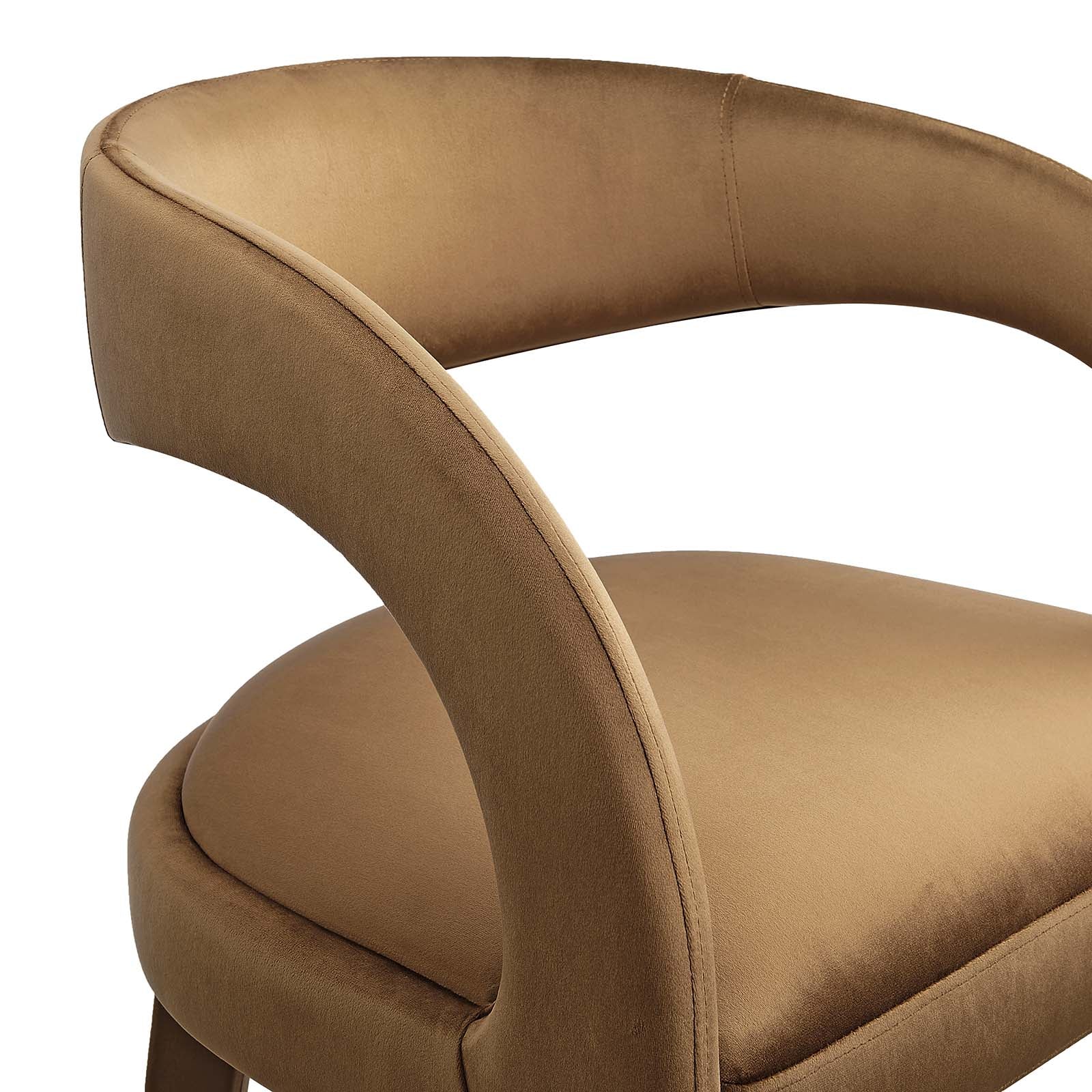 Pinnacle Performance Velvet Bar Stool Set of Two By Modway - EEI-6569 | Bar Stools | Modway - 6