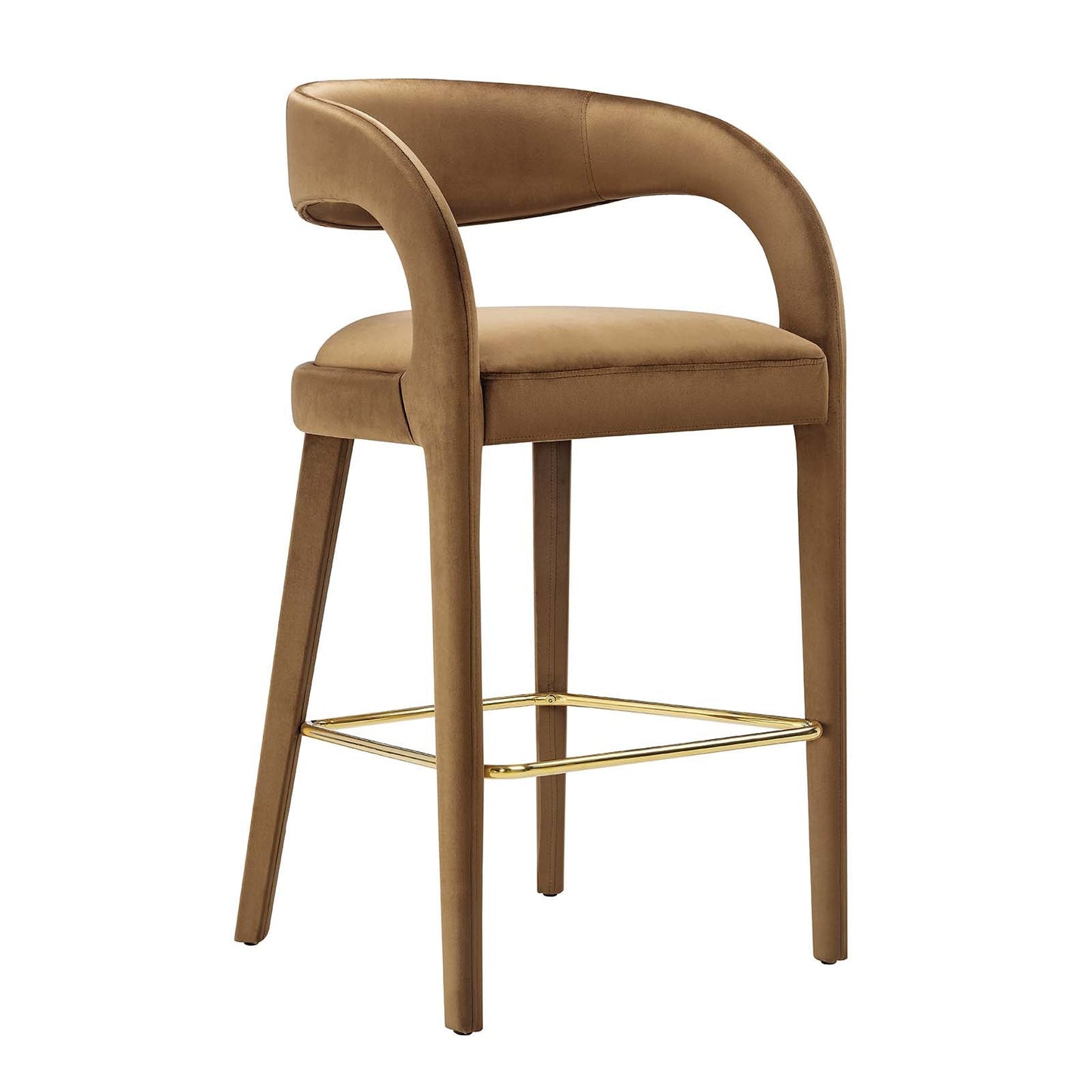 Pinnacle Performance Velvet Bar Stool Set of Two By Modway - EEI-6569 | Bar Stools | Modway - 7