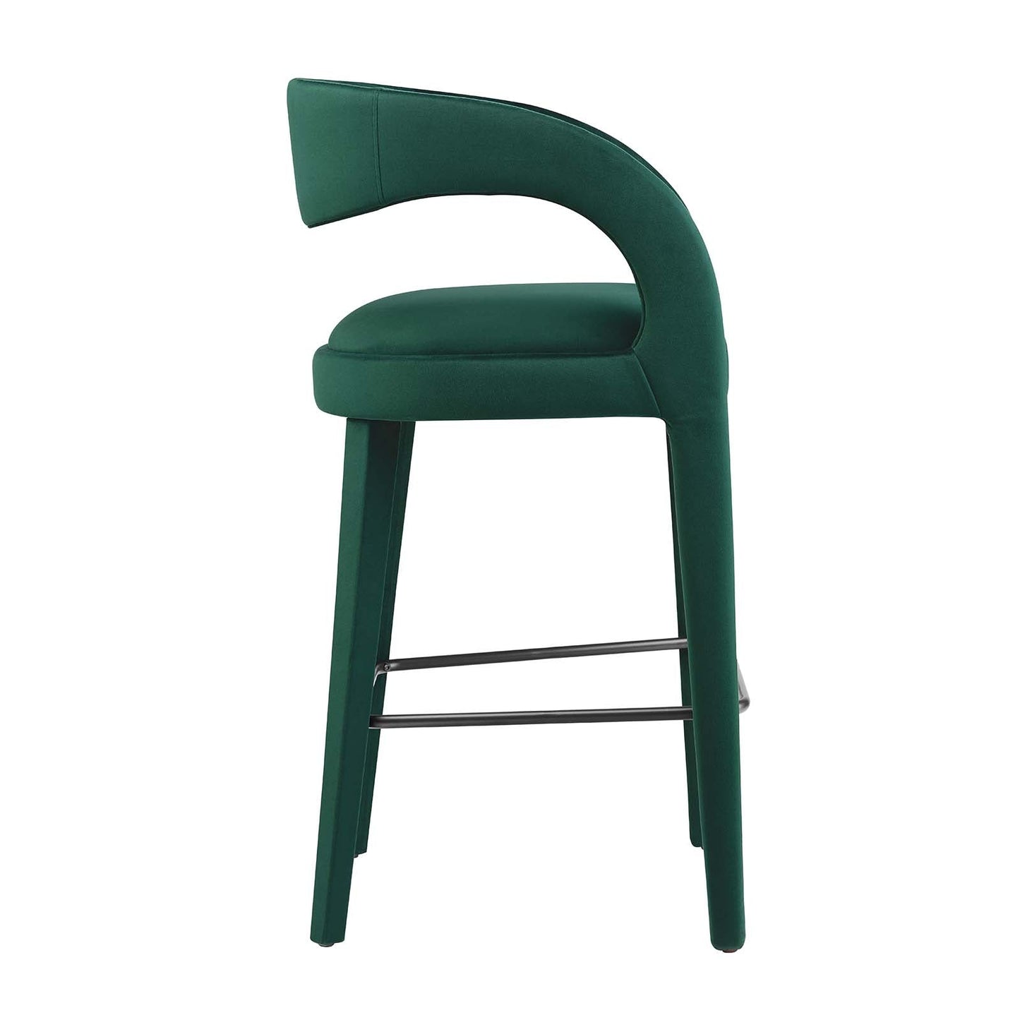 Pinnacle Performance Velvet Bar Stool Set of Two By Modway - EEI-6569 | Bar Stools | Modway - 12