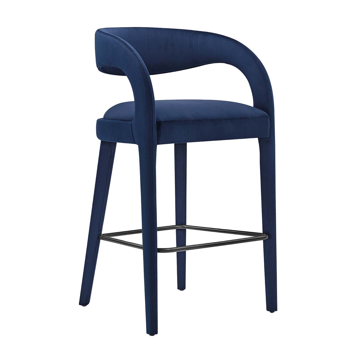 Pinnacle Performance Velvet Bar Stool Set of Two By Modway - EEI-6569 | Bar Stools | Modway - 43