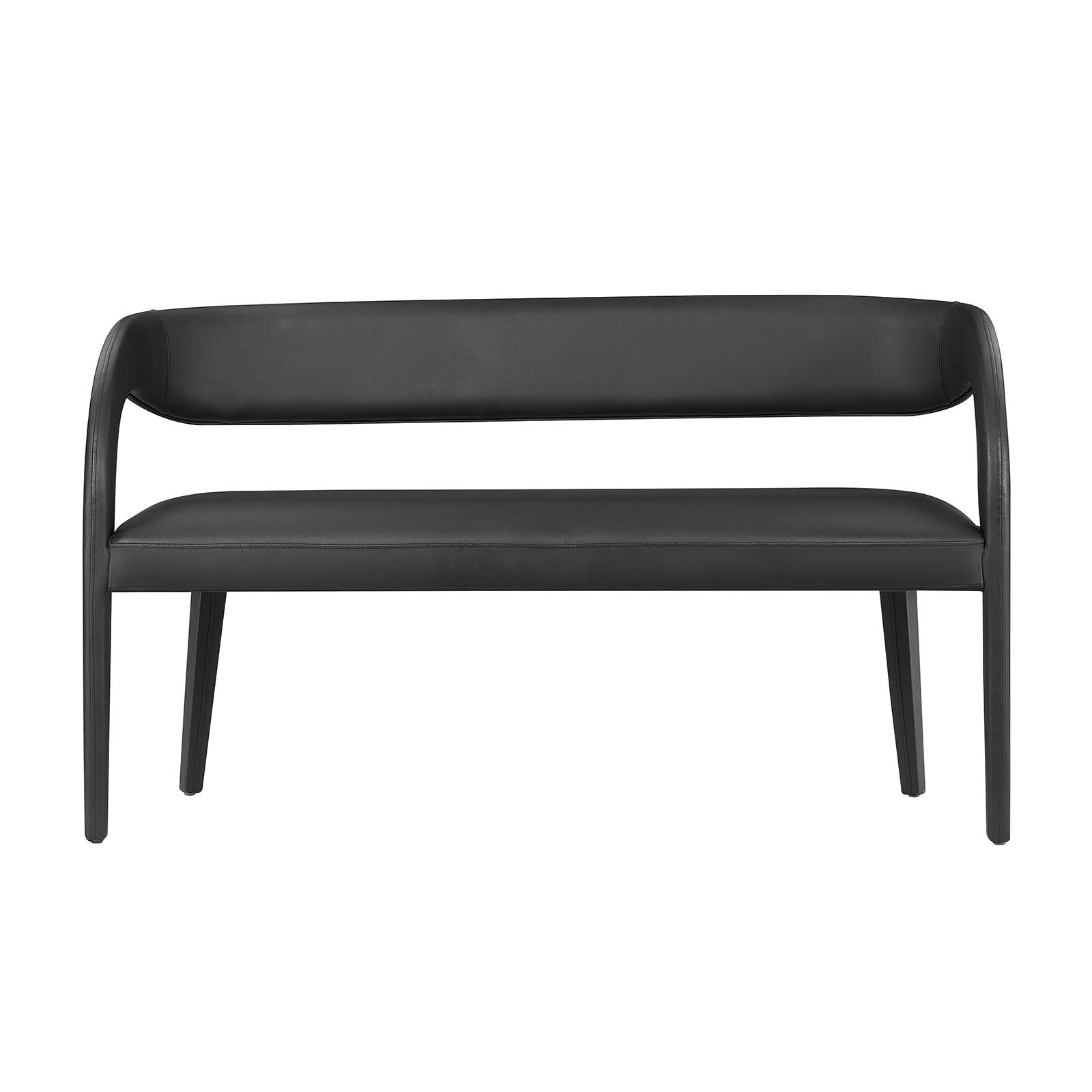Pinnacle Vegan Leather Accent Bench By Modway - EEI-6570 | Benches | Modway - 4