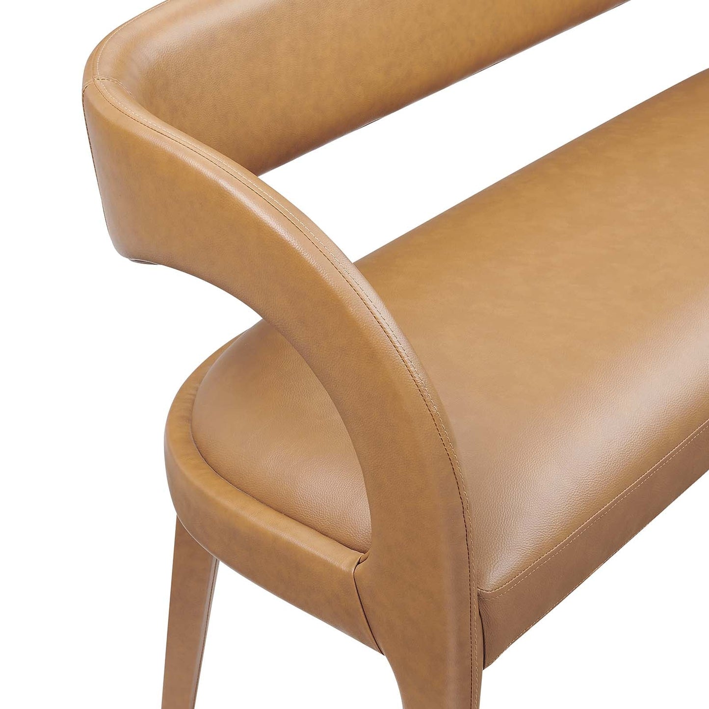 Pinnacle Vegan Leather Accent Bench By Modway - EEI-6570 | Benches | Modway - 13