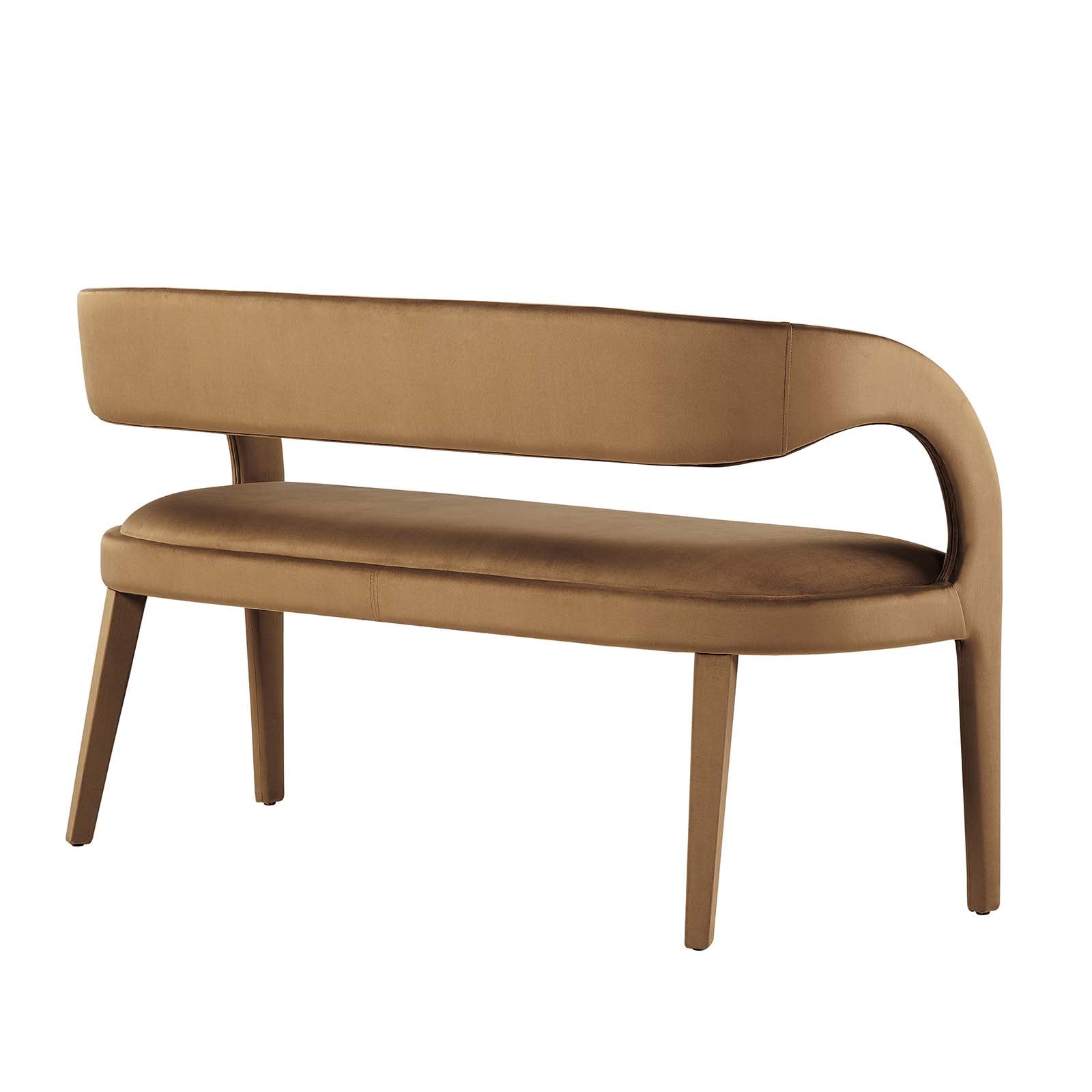 Pinnacle Performance Velvet Accent Bench By Modway - EEI-6572 | Benches | Modway - 3