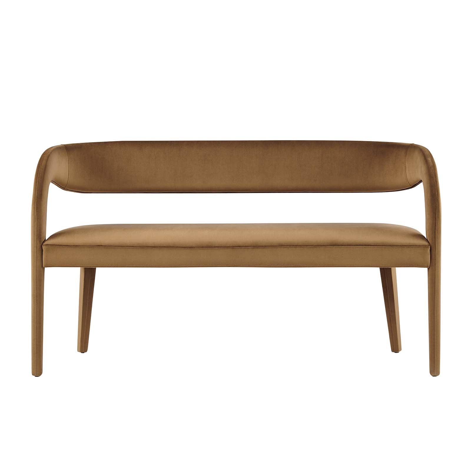 Pinnacle Performance Velvet Accent Bench By Modway - EEI-6572 | Benches | Modway - 4