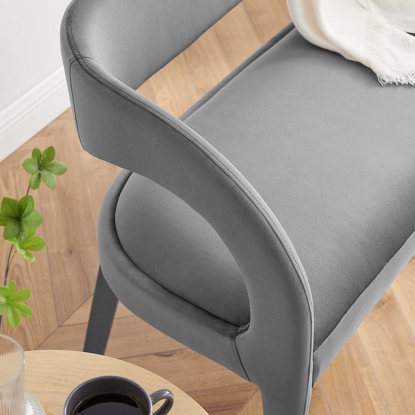Pinnacle Performance Velvet Accent Bench By Modway - EEI-6572 | Benches | Modway - 24