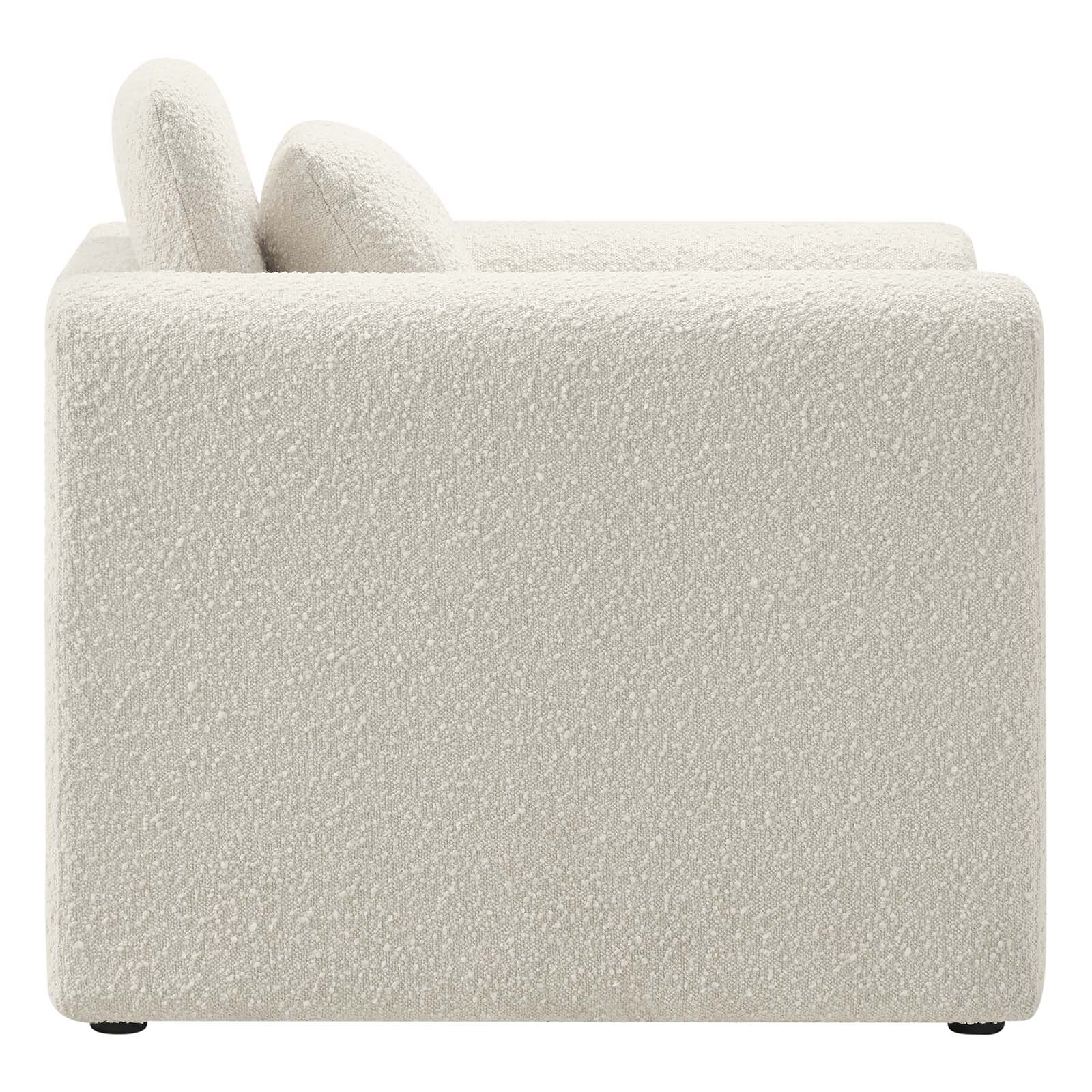 Waverly Boucle Upholstered Armchair By Modway - EEI-6575 | Armchairs | Modishstore - 11