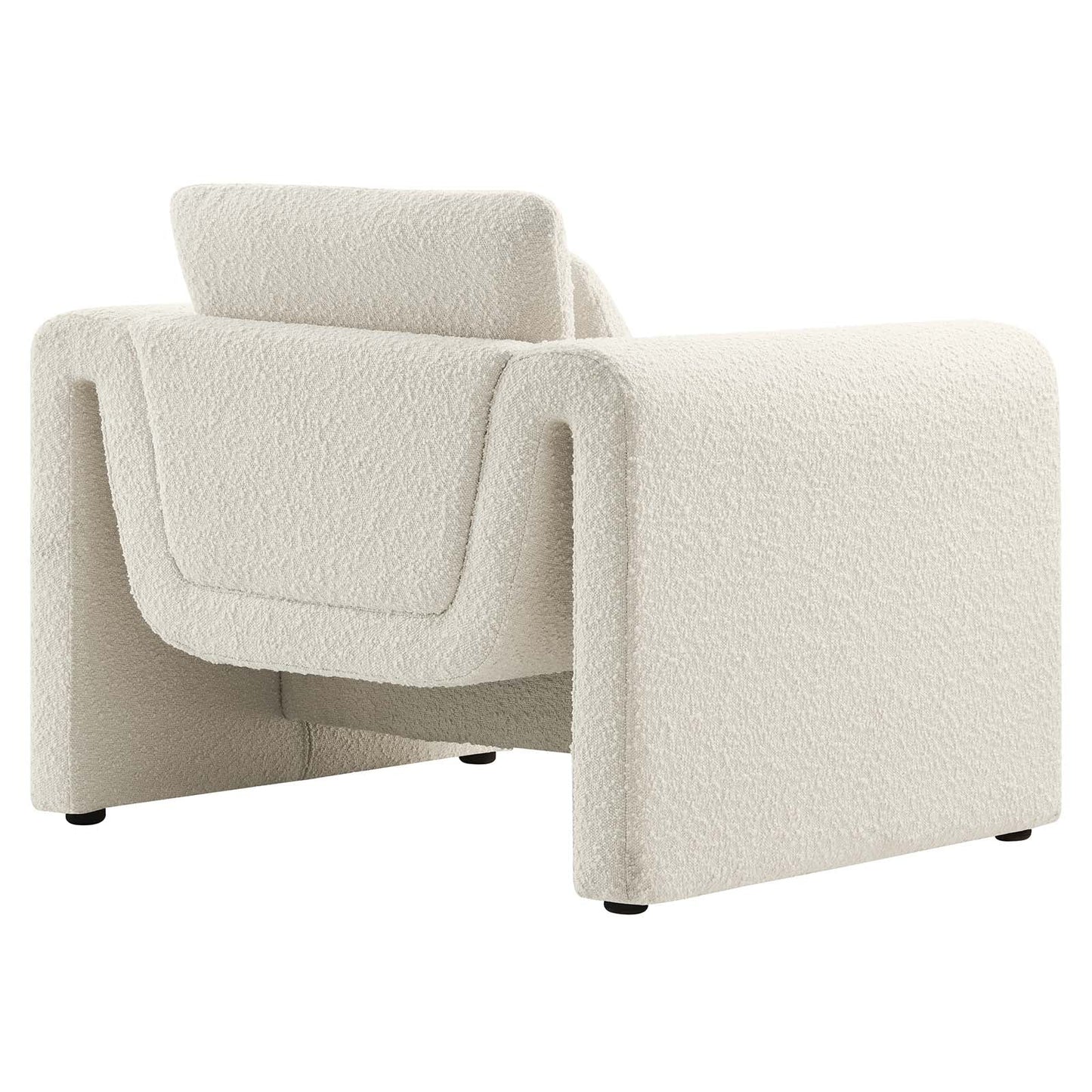 Waverly Boucle Upholstered Armchair By Modway - EEI-6575 | Armchairs | Modishstore - 12