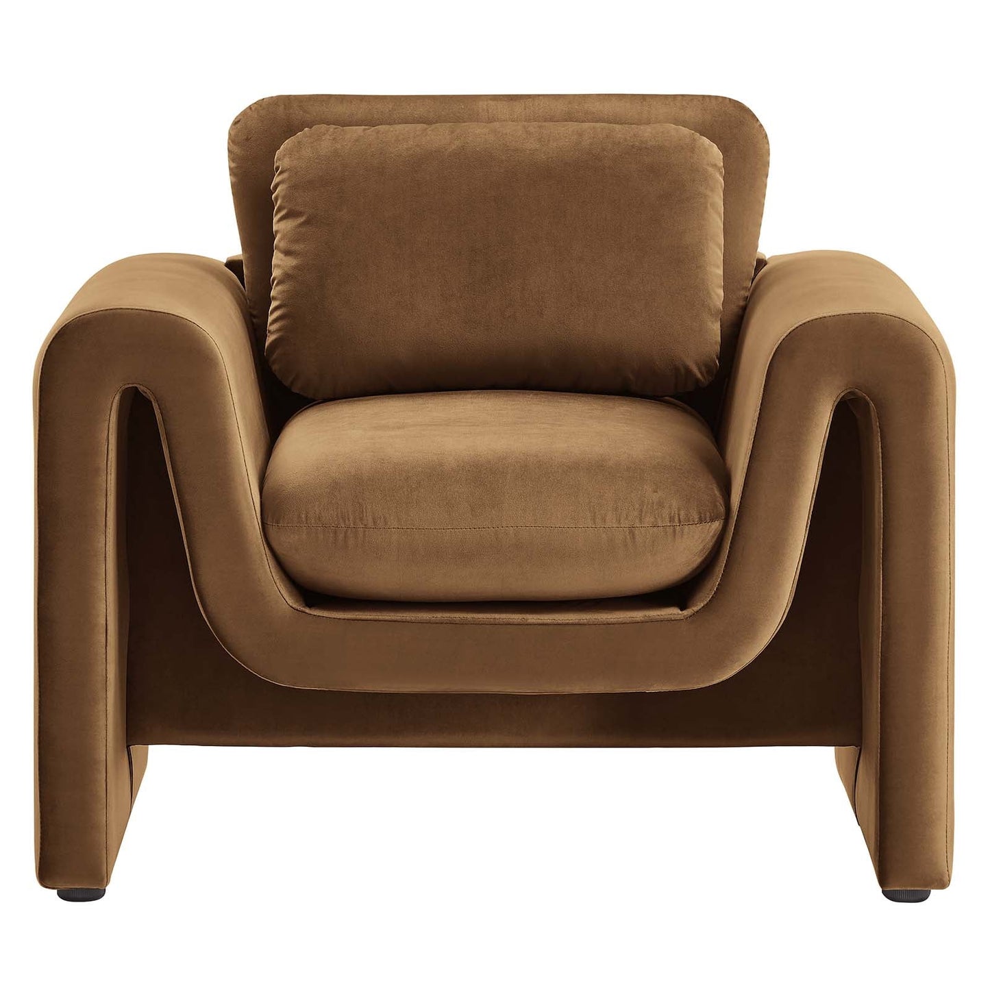 Waverly Performance Velvet Armchair By Modway - EEI-6576 | Armchairs | Modishstore - 5