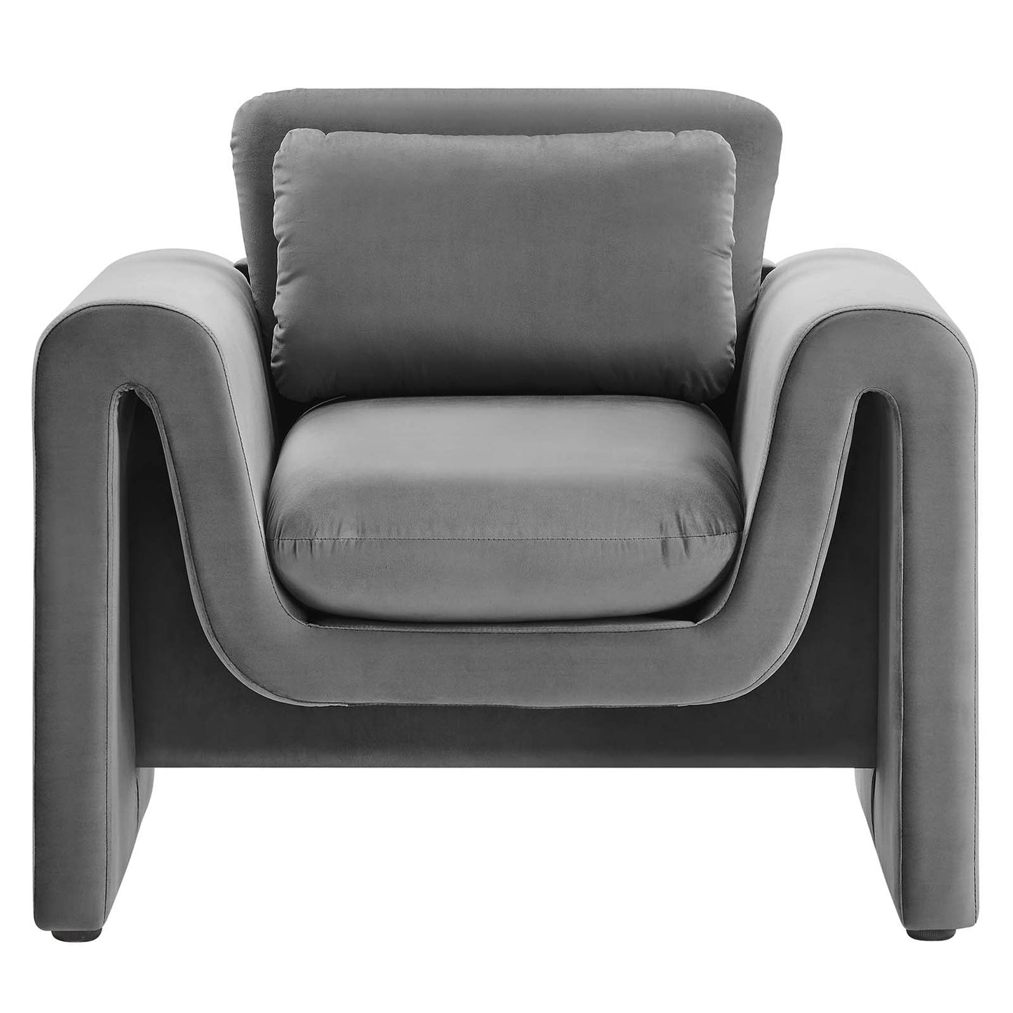 Waverly Performance Velvet Armchair By Modway - EEI-6576 | Armchairs | Modishstore - 13