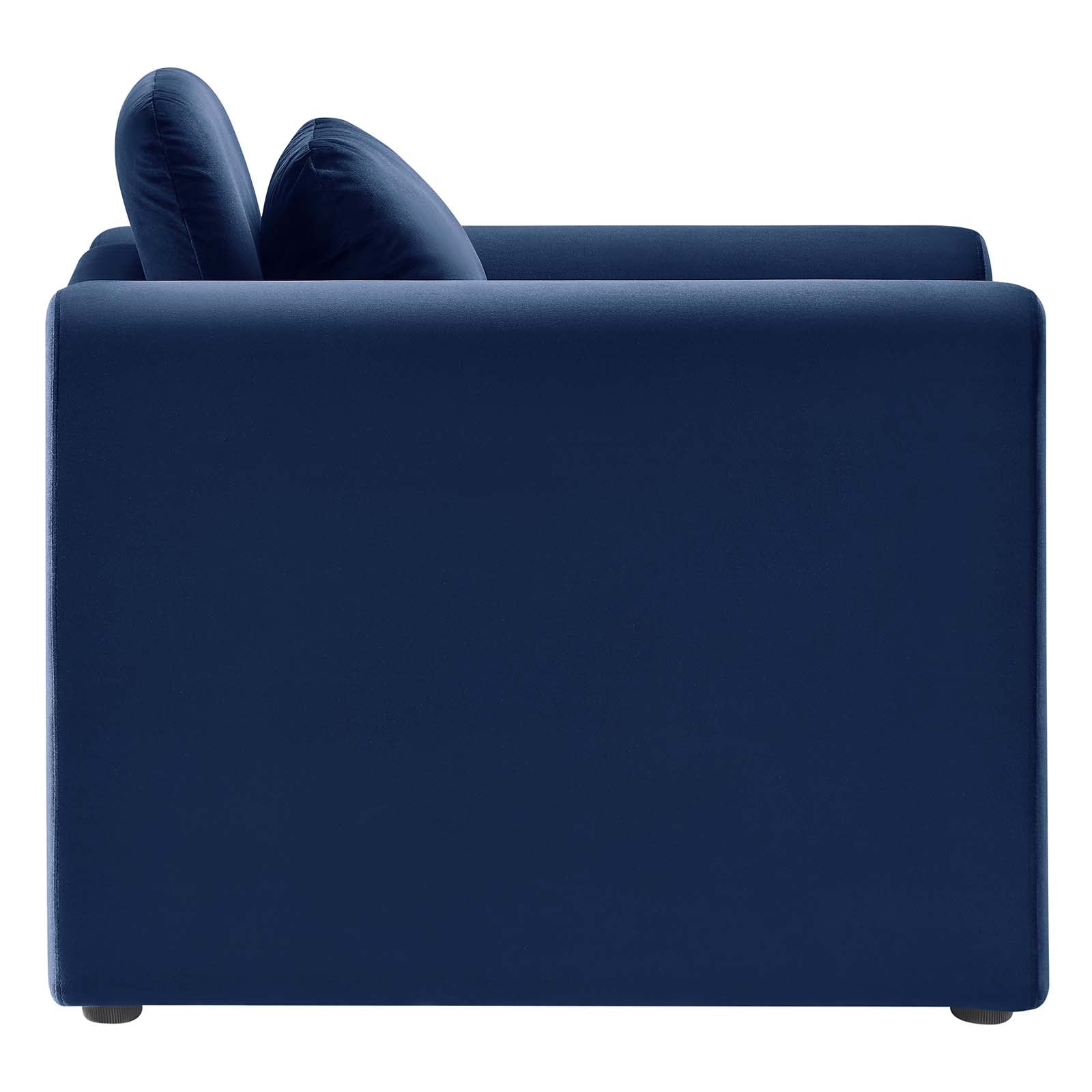 Waverly Performance Velvet Armchair By Modway - EEI-6576 | Armchairs | Modishstore - 19