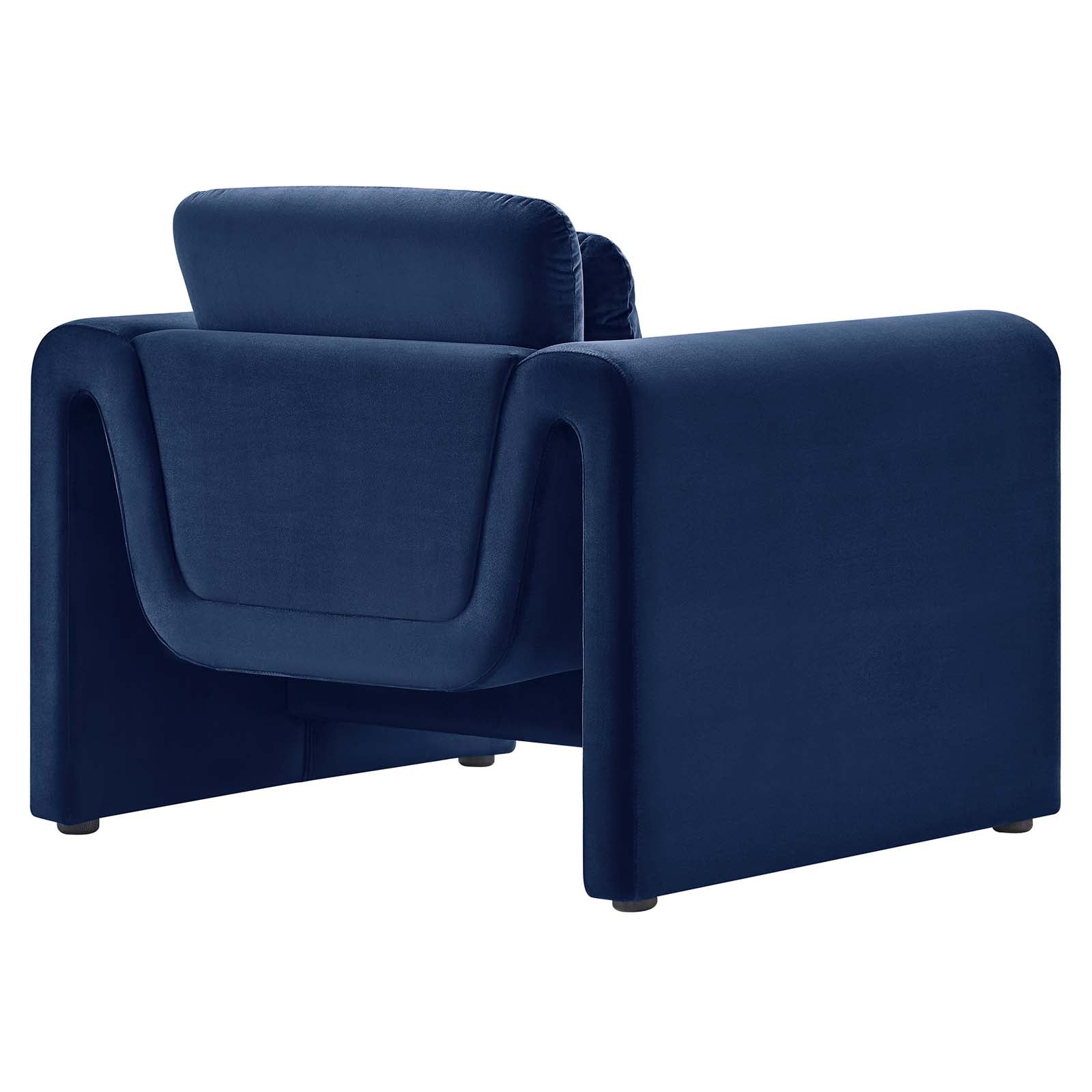 Waverly Performance Velvet Armchair By Modway - EEI-6576 | Armchairs | Modishstore - 20