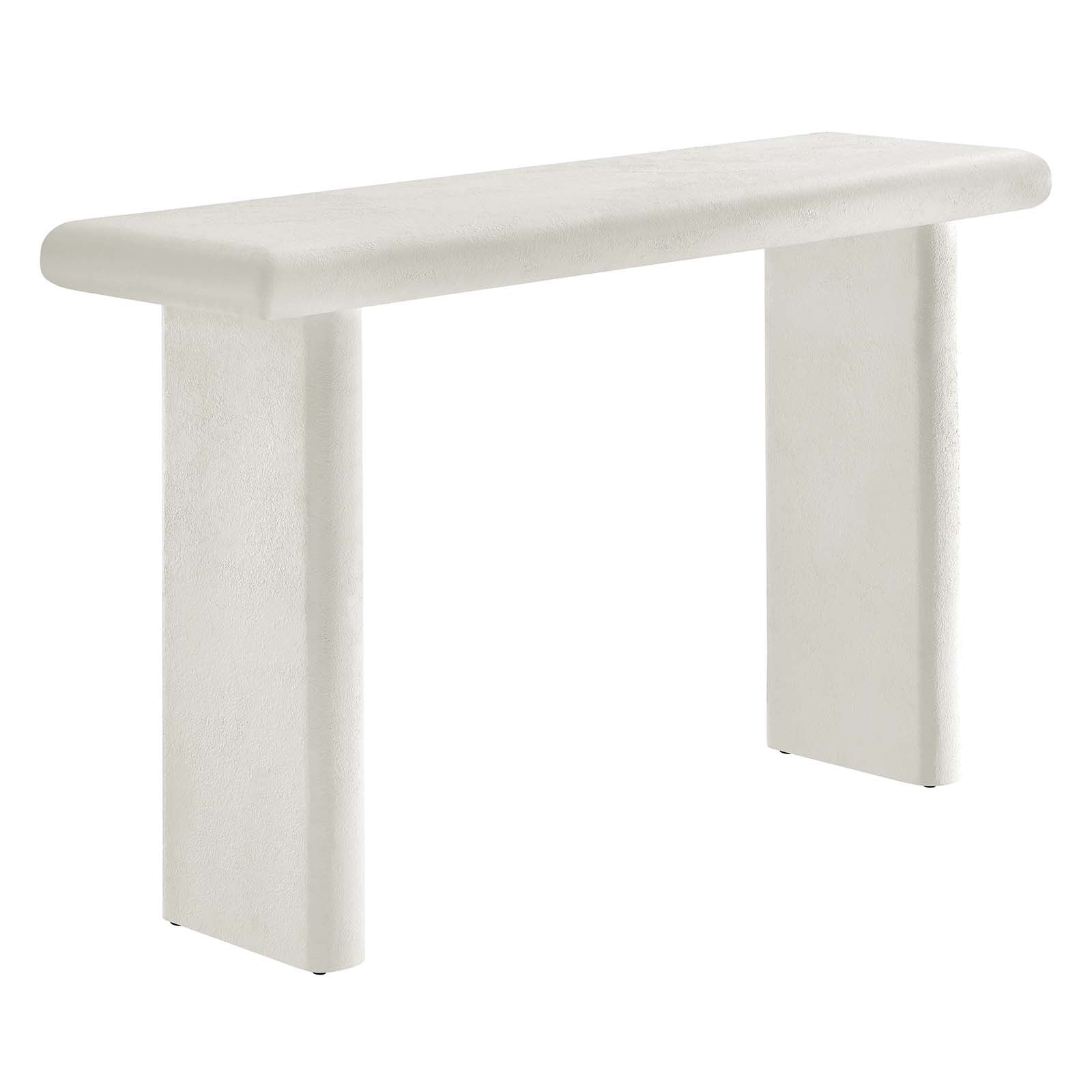Relic Concrete Textured Console Table By Modway - EEI-6577 | Console Tables | Modway - 10