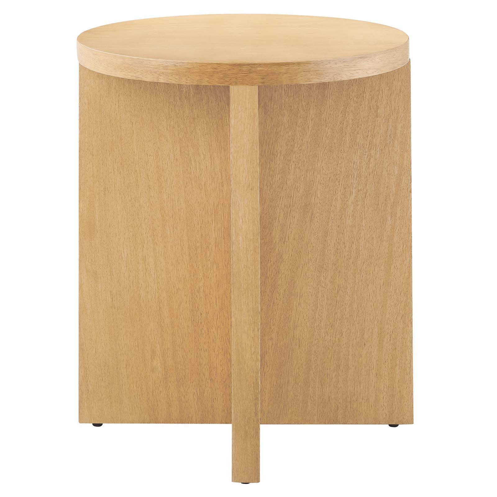 Silas Round Wood Side Table By Modway - EEI-6579 | Side Tables | Modishstore - 10