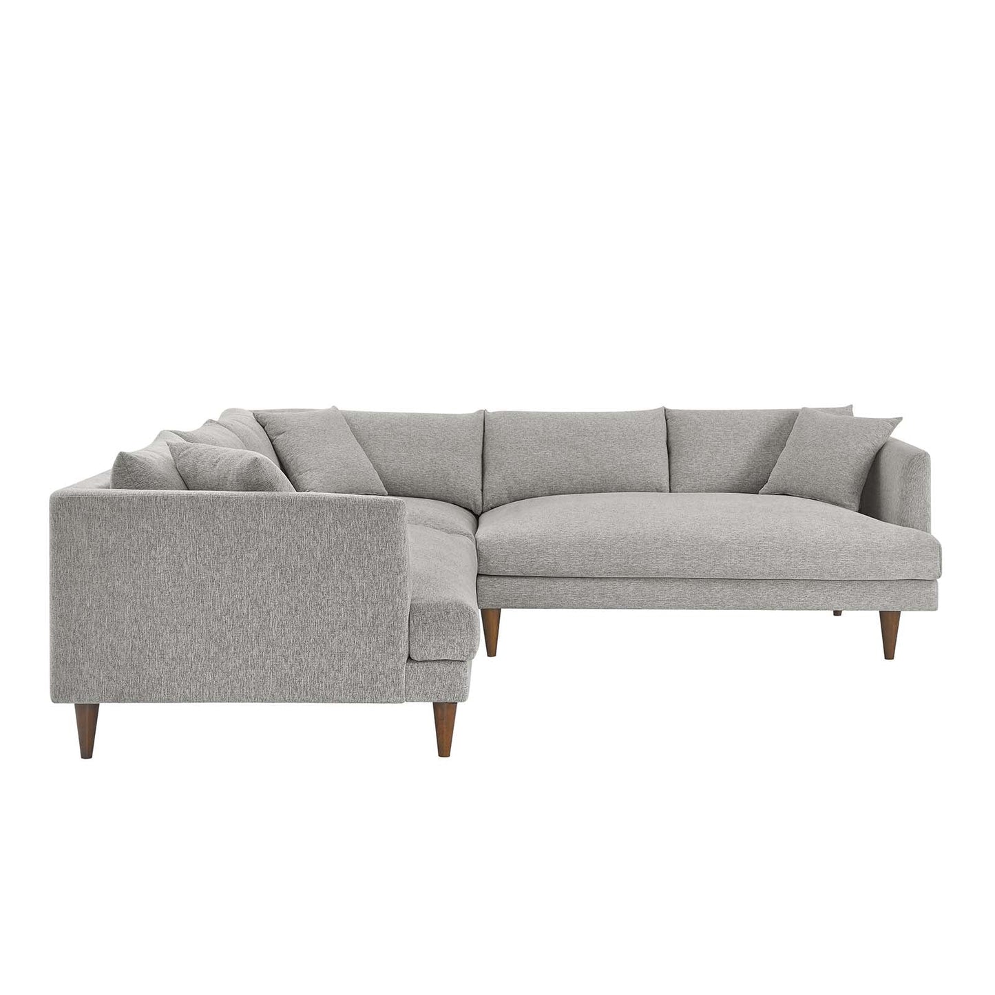 Zoya Down Filled Overstuffed 3 Piece Sectional Sofa By Modway - EEI-6613 | Sectional | Modishstore - 14