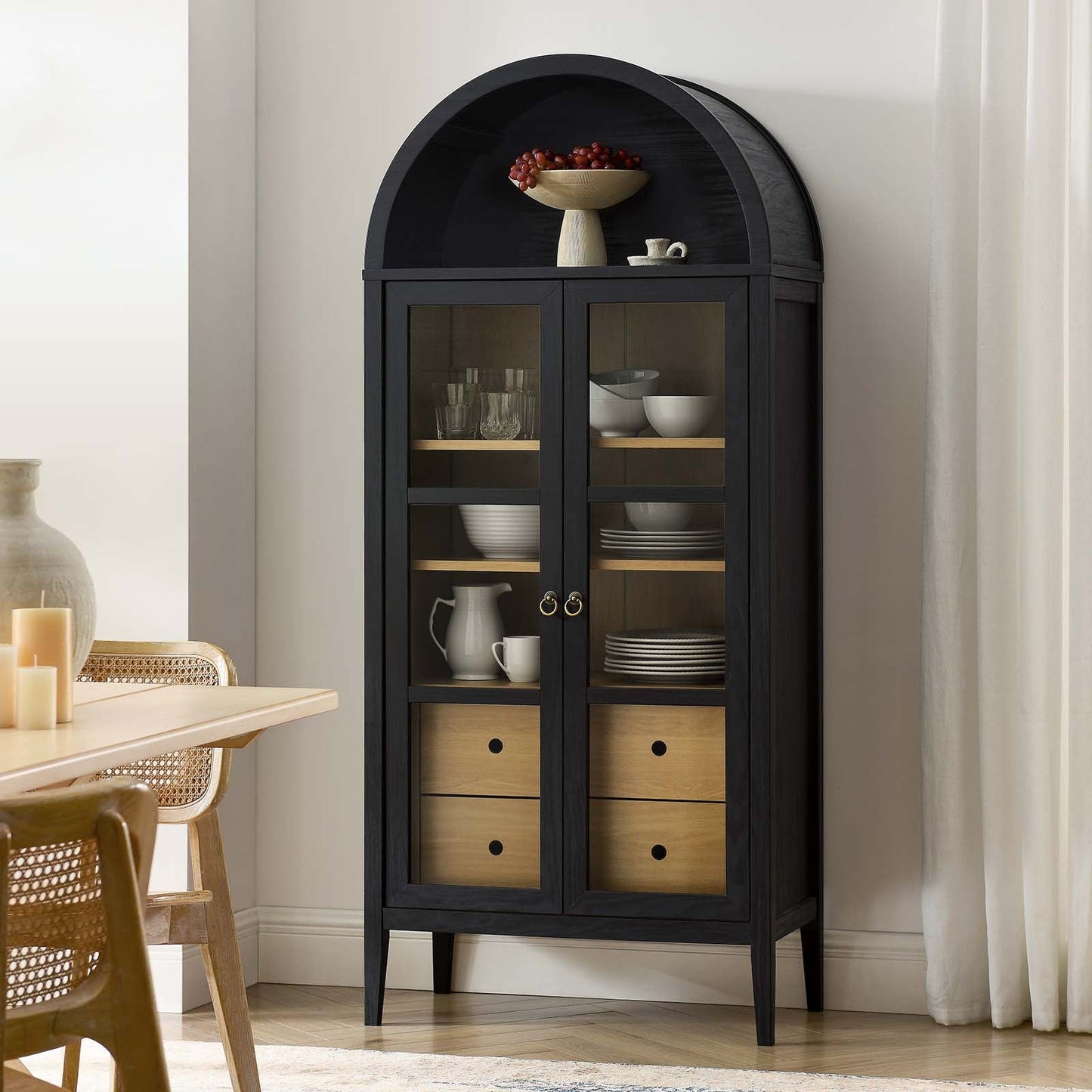 Nolan Tall Storage Display Cabinet By Modway - EEI-6639 | Cabinets | Modishstore