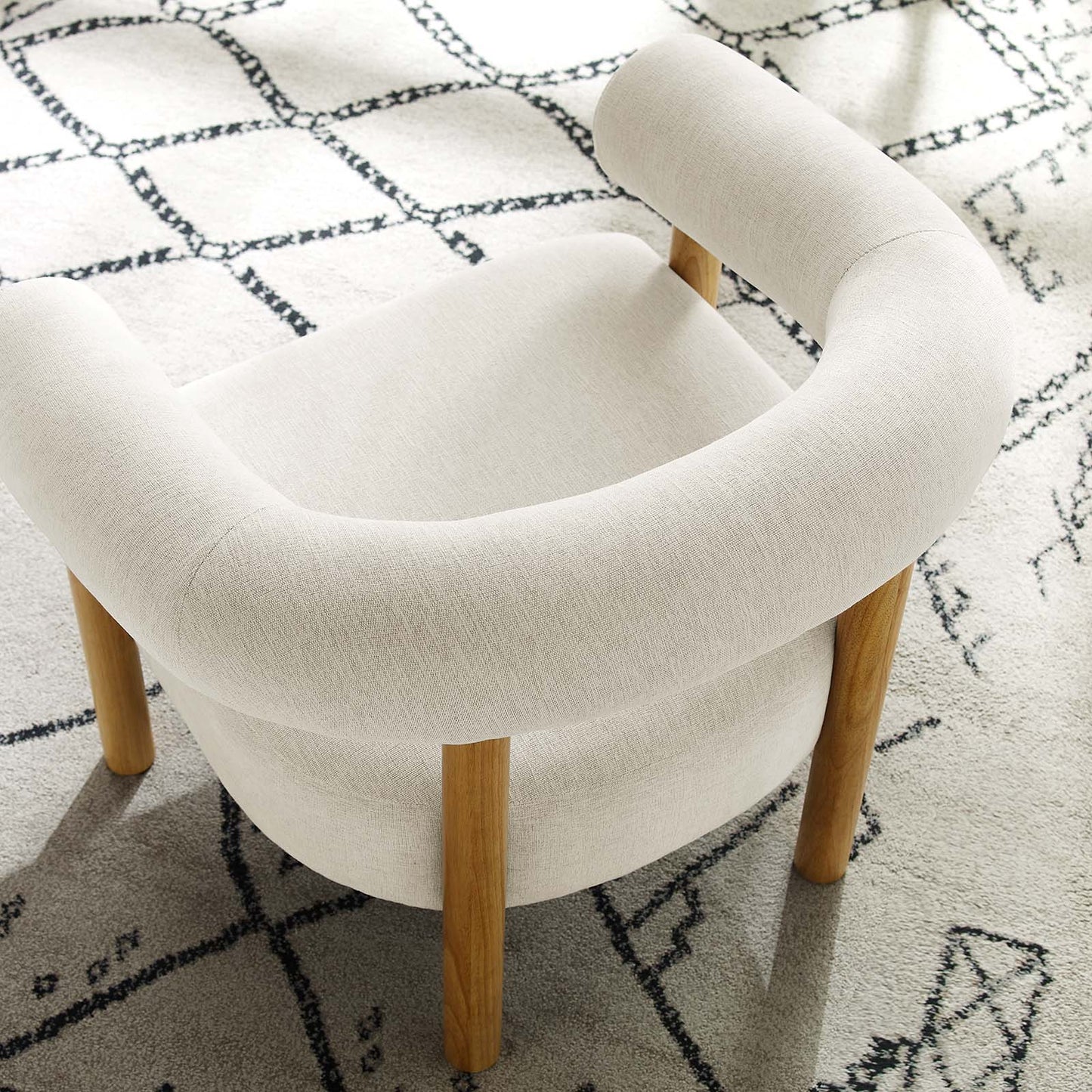 Sable Upholstered Fabric Armchair By Modway - EEI-6689 | Armchairs | Modishstore
