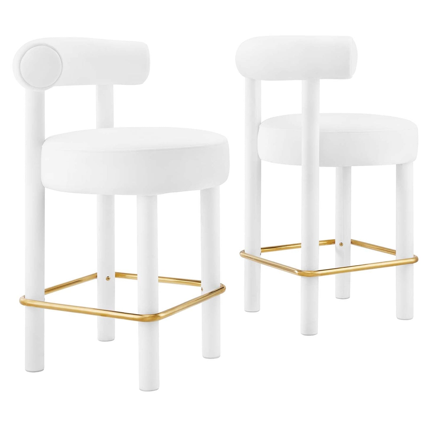 Toulouse Performance Velvet Counter Stool - Set of 2 By Modway - EEI-6708 | Counter Stools | Modway - 31