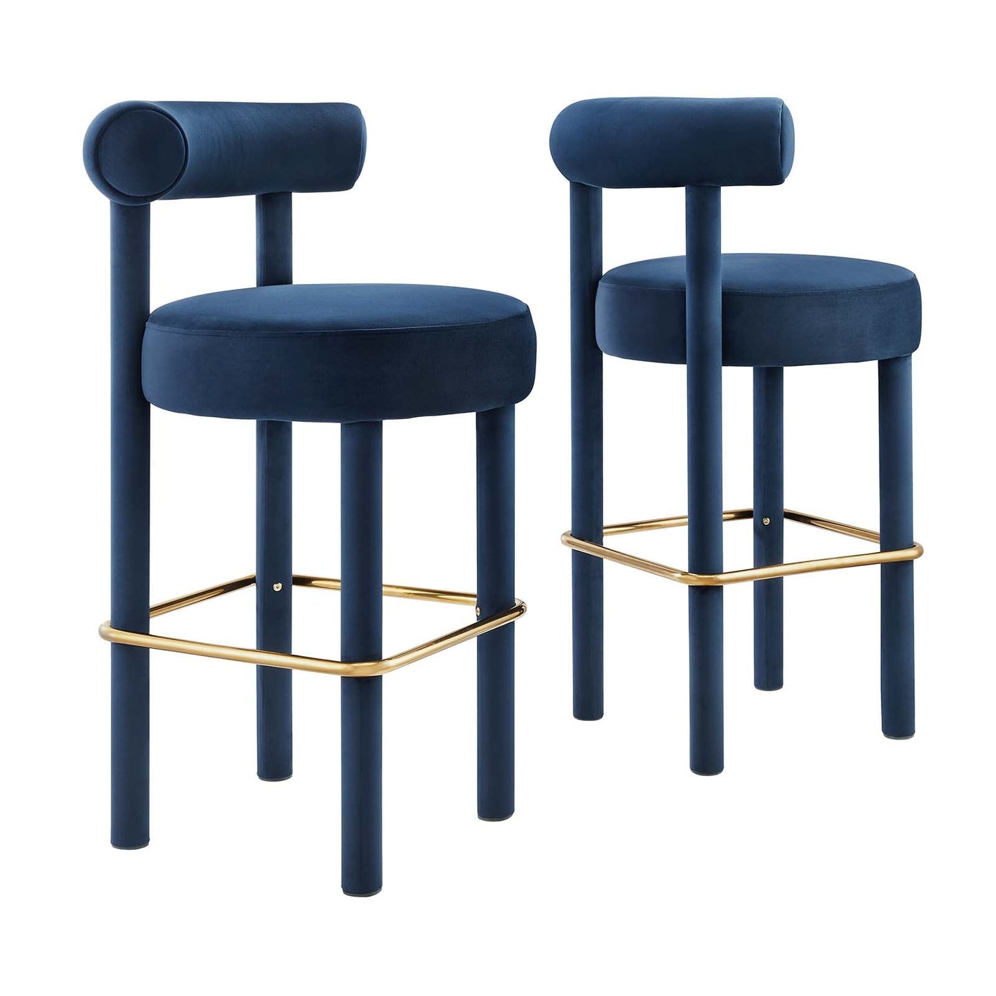 Toulouse Performance Velvet Bar Stool - Set of 2 By Modway - EEI-6710 | Bar Stools | Modway - 21