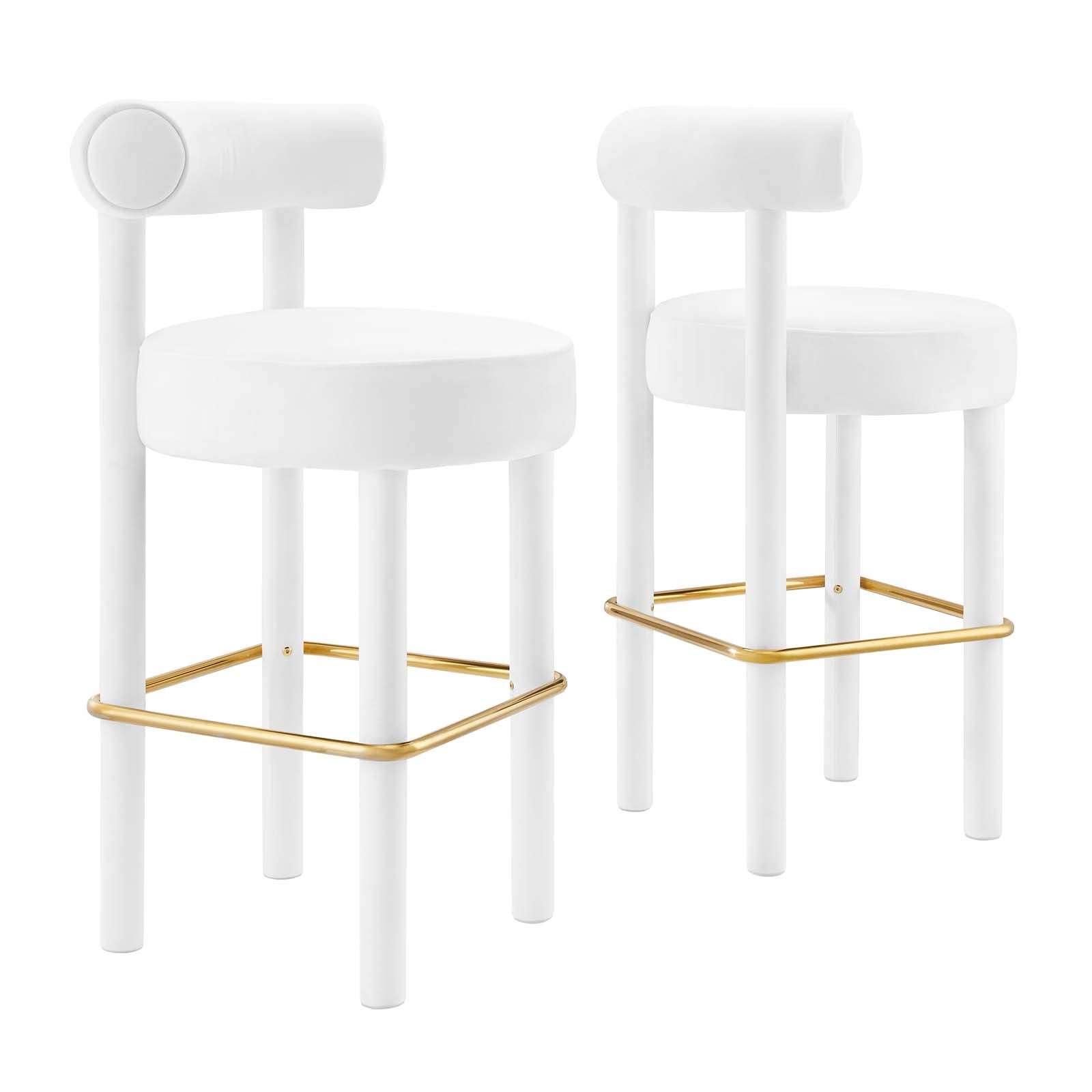 Toulouse Performance Velvet Bar Stool - Set of 2 By Modway - EEI-6710 | Bar Stools | Modway - 31