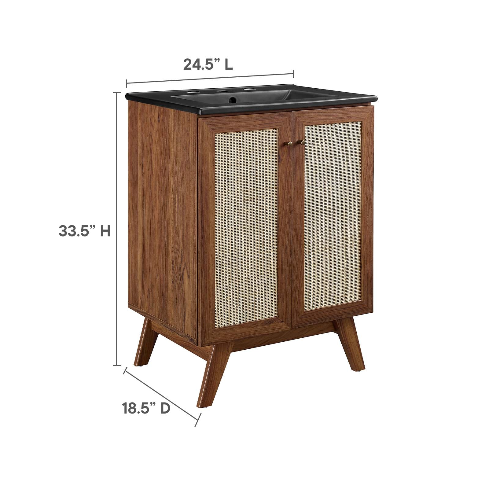 Soma 24” Bathroom Vanity By Modway - EEI-6714 | Bathroom Accessories | Modishstore - 26