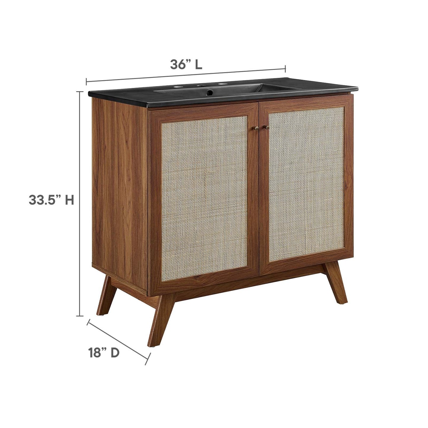 Soma 36” Bathroom Vanity By Modway - EEI-6718 | Bathroom Accessories | Modishstore - 26