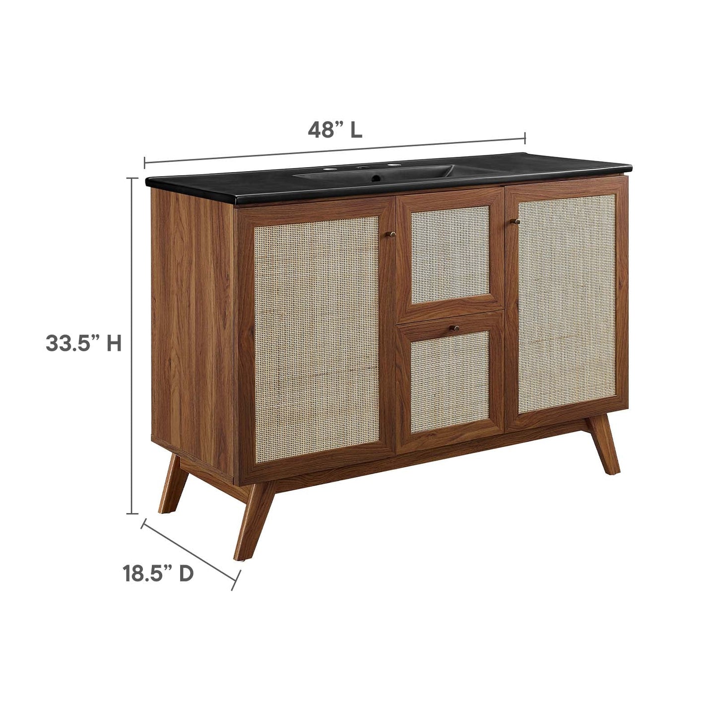 Soma 48” Single Sink Bathroom Vanity By Modway - EEI-6720 | Bathroom Accessories | Modishstore - 28