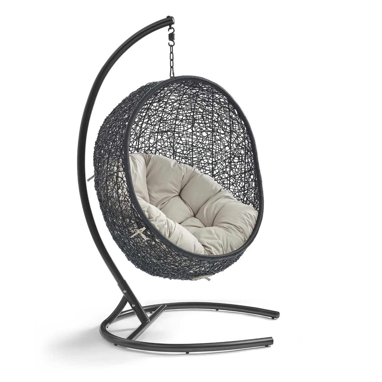 Modway Encase Swing Outdoor Patio Lounge Chair | Outdoor Porch Swings | 