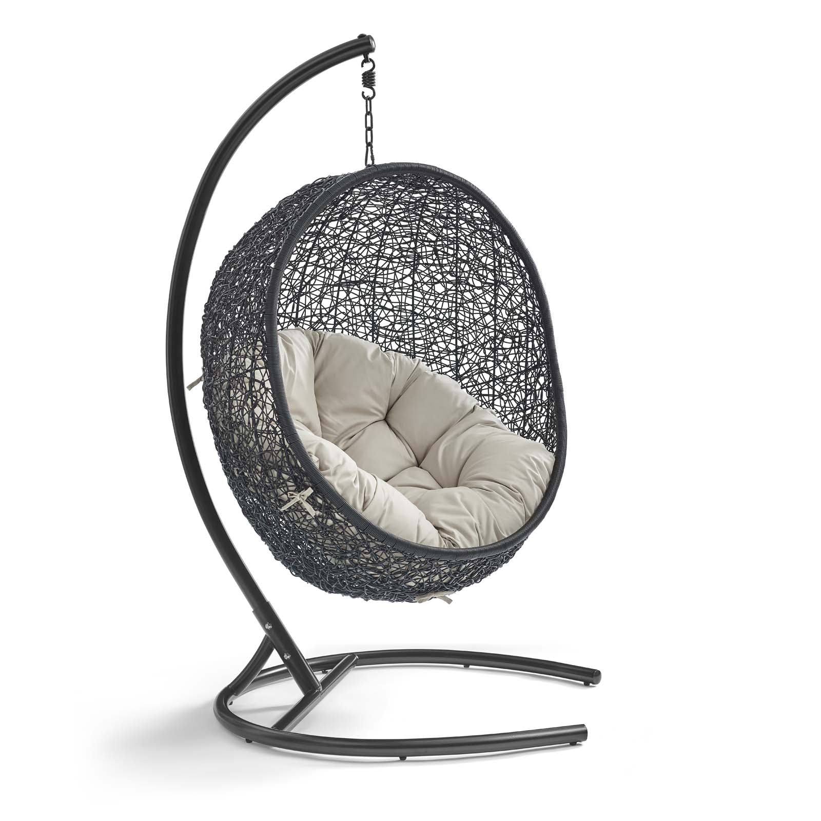Modway Encase Swing Outdoor Patio Lounge Chair | Outdoor Porch Swings | 