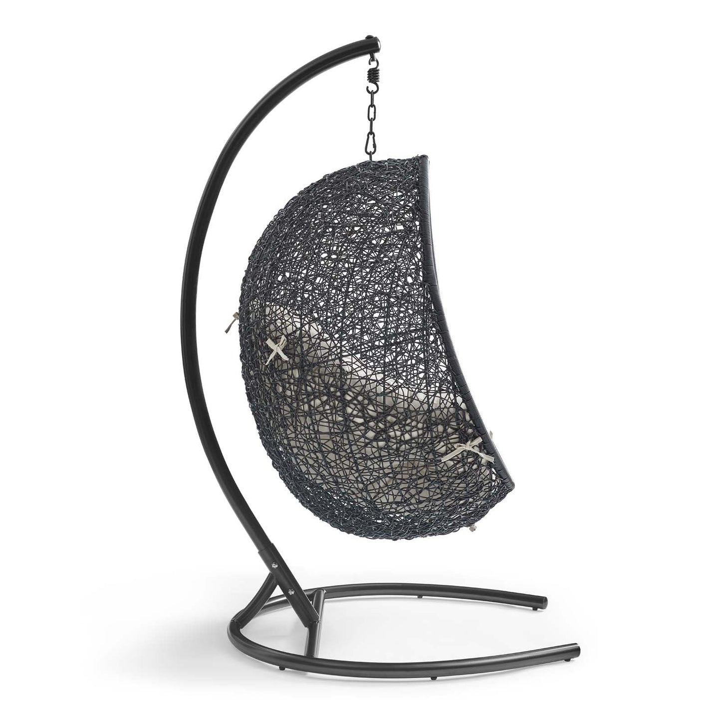 Modway Encase Swing Outdoor Patio Lounge Chair | Outdoor Porch Swings | 