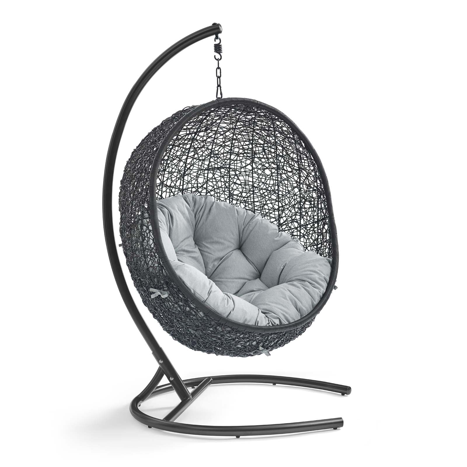 Modway Encase Swing Outdoor Patio Lounge Chair | Outdoor Porch Swings | 