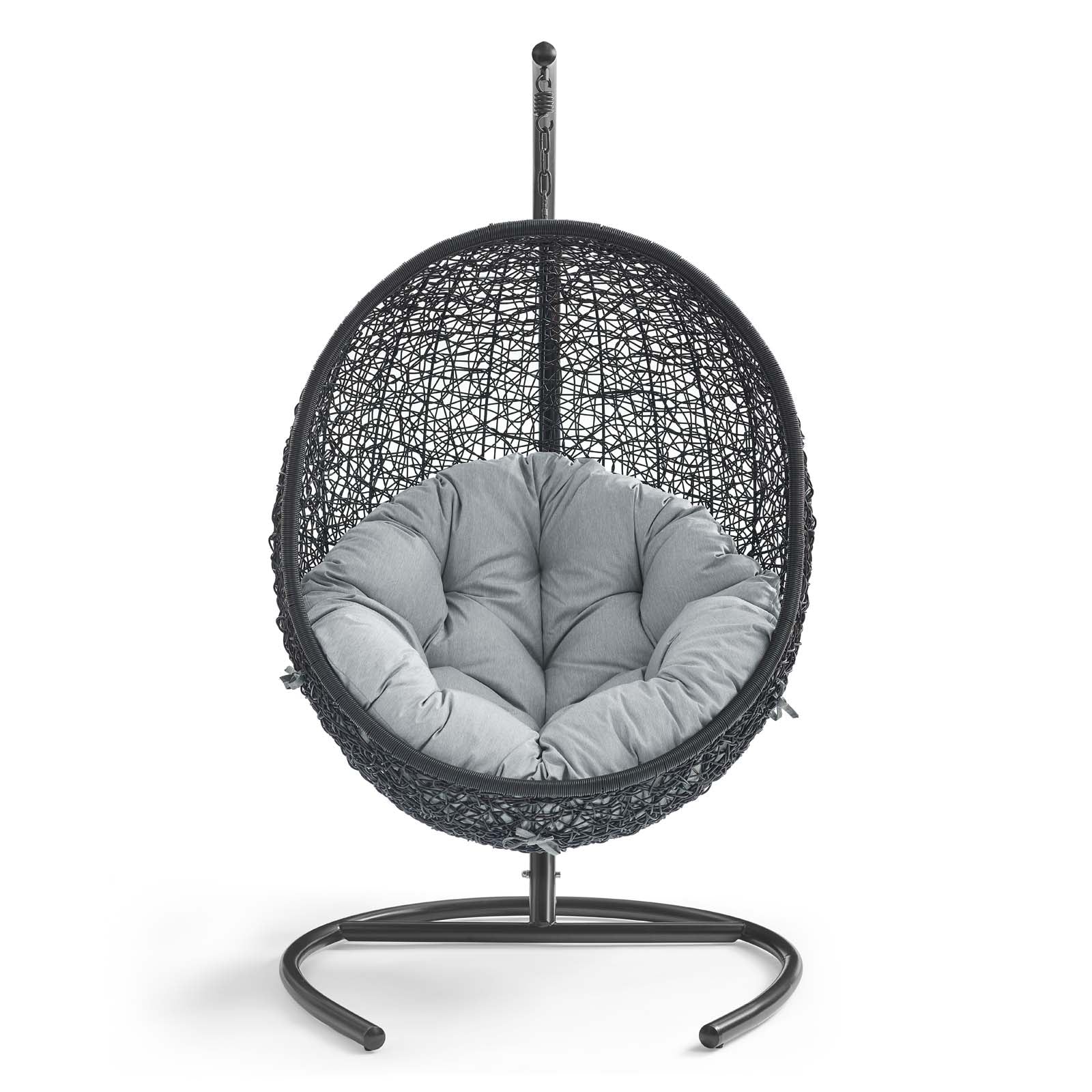 Modway Encase Swing Outdoor Patio Lounge Chair | Outdoor Porch Swings | 