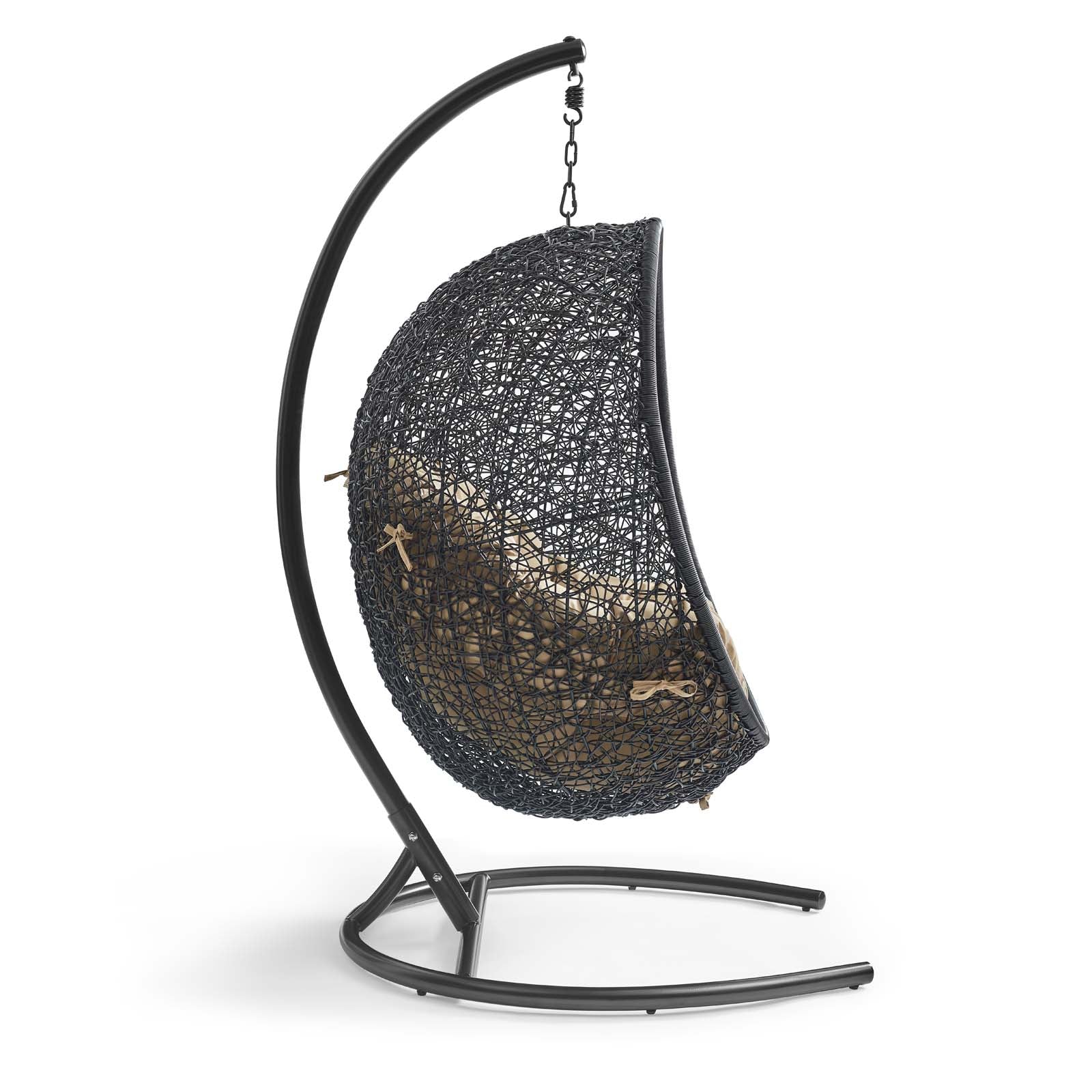 Modway Encase Swing Outdoor Patio Lounge Chair | Outdoor Porch Swings | 