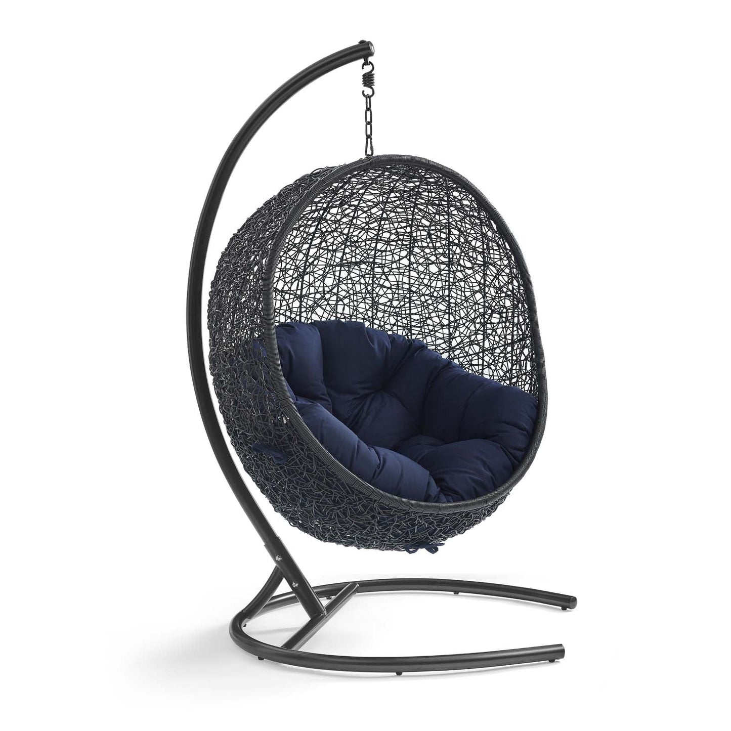 Modway Encase Swing Outdoor Patio Lounge Chair | Outdoor Porch Swings | 