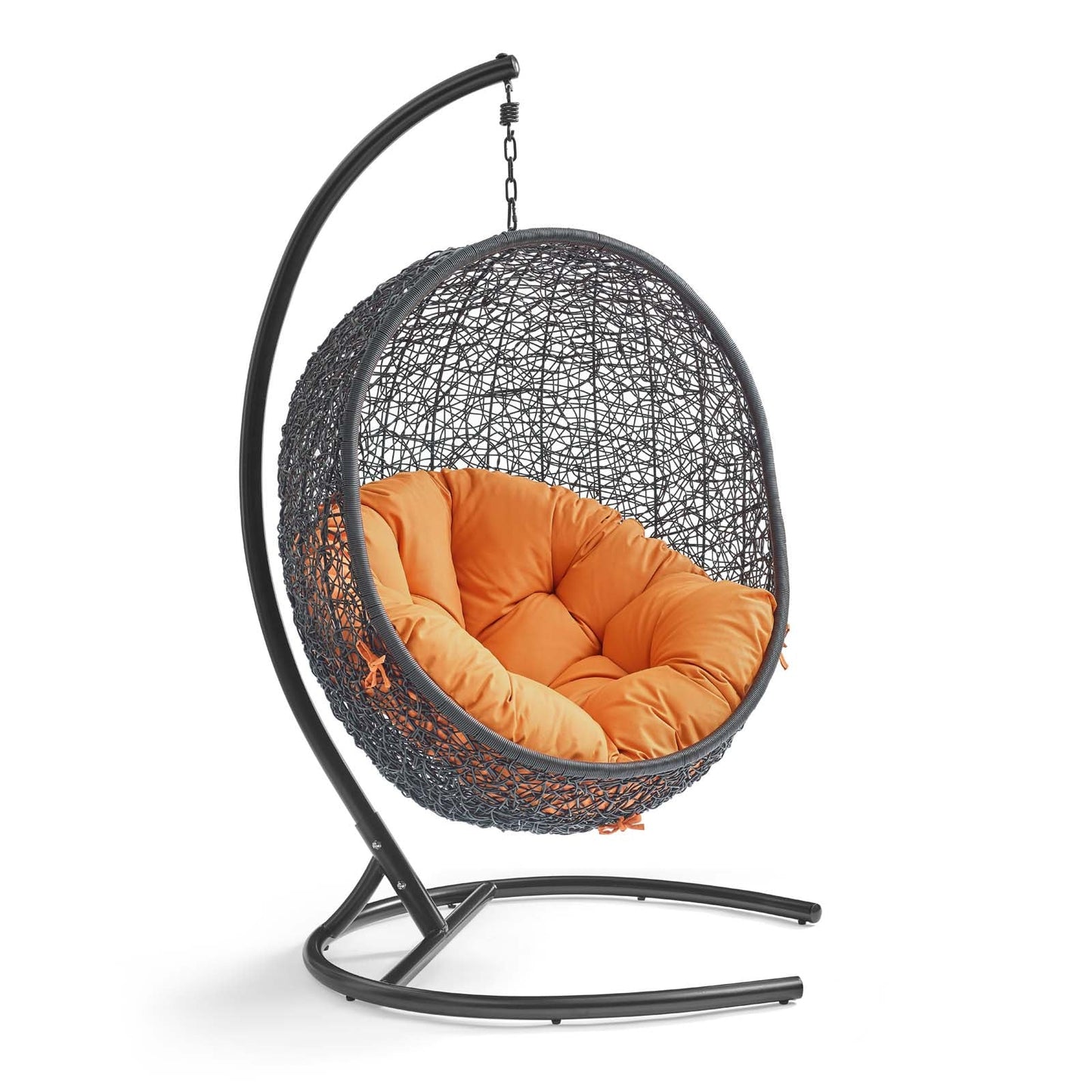 Modway Encase Swing Outdoor Patio Lounge Chair | Outdoor Porch Swings | 