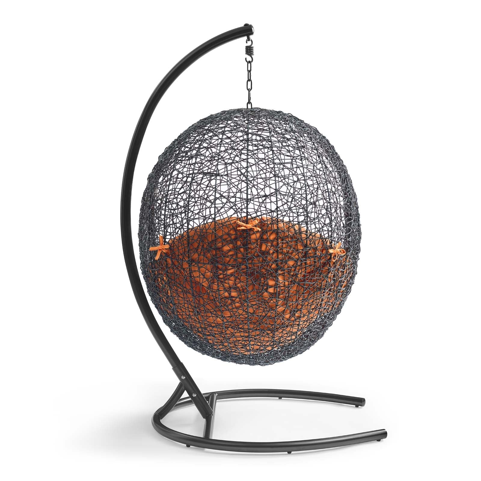 Modway Encase Swing Outdoor Patio Lounge Chair | Outdoor Porch Swings | 