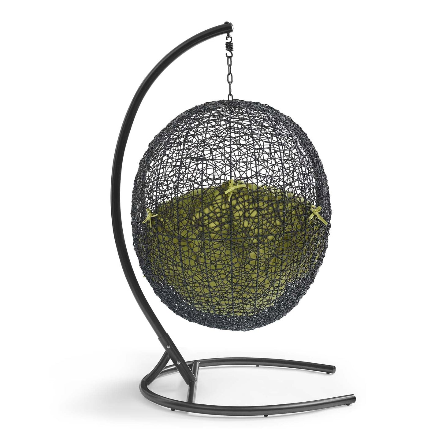 Modway Encase Swing Outdoor Patio Lounge Chair | Outdoor Porch Swings | 