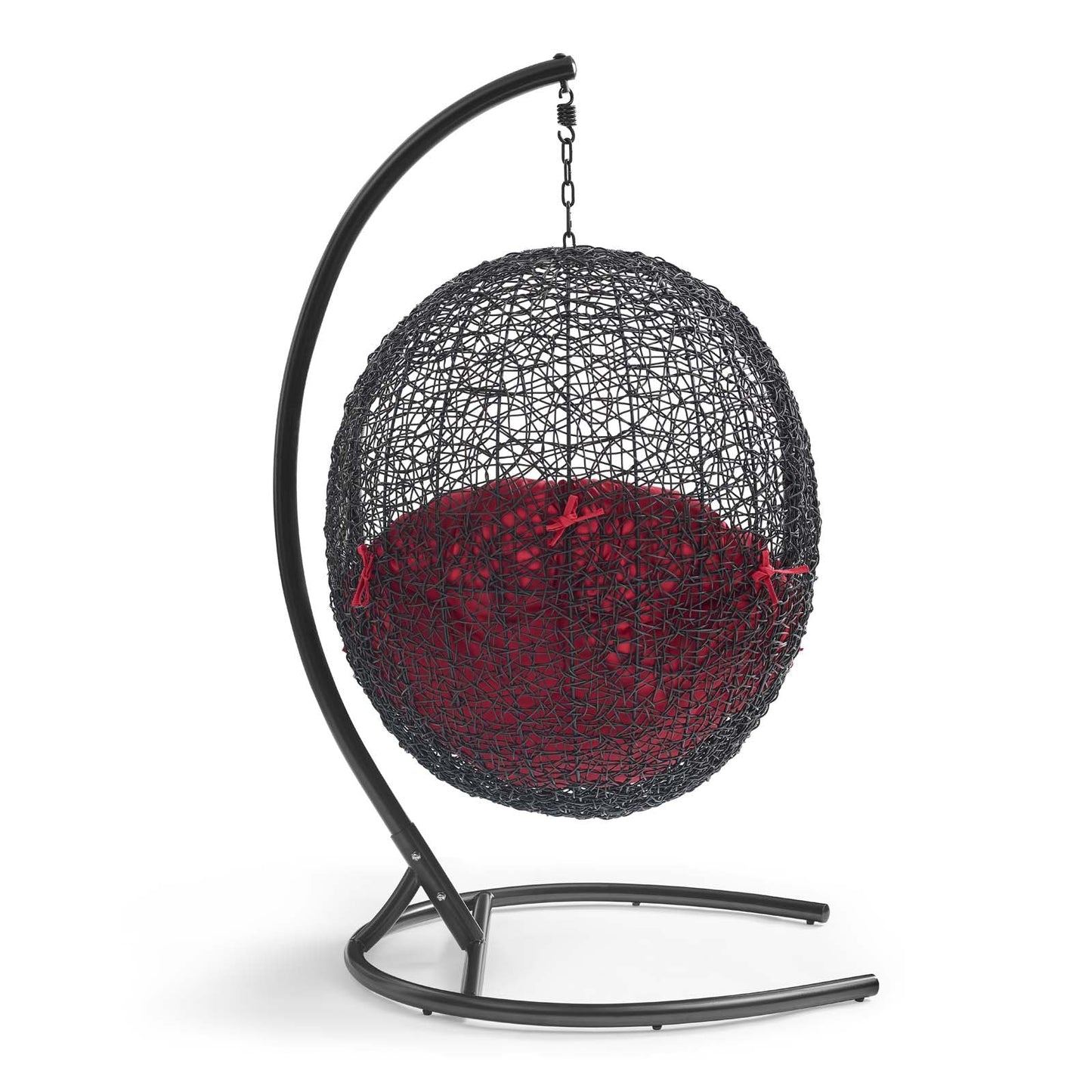 Modway Encase Swing Outdoor Patio Lounge Chair | Outdoor Porch Swings | 