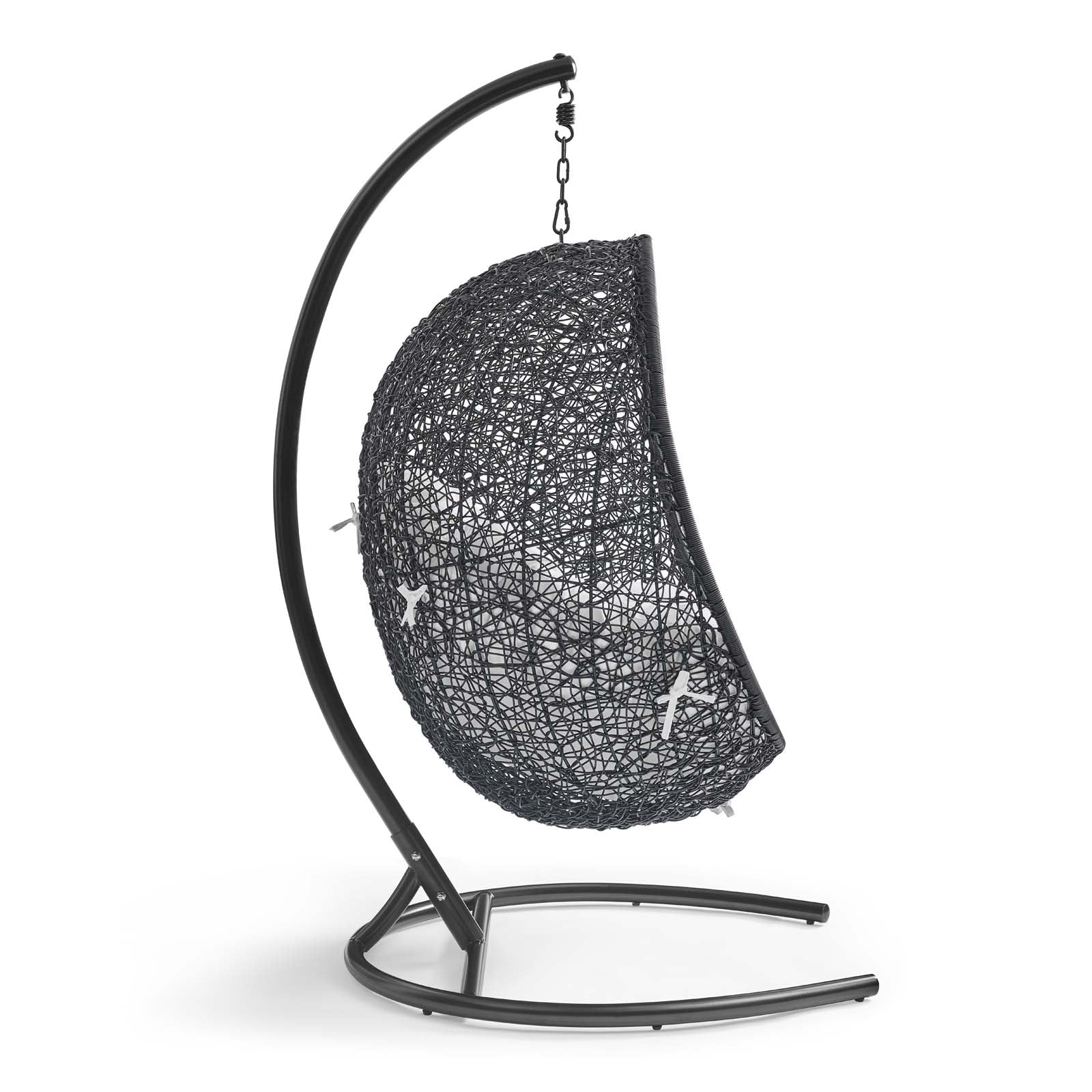 Modway Encase Swing Outdoor Patio Lounge Chair | Outdoor Porch Swings | 