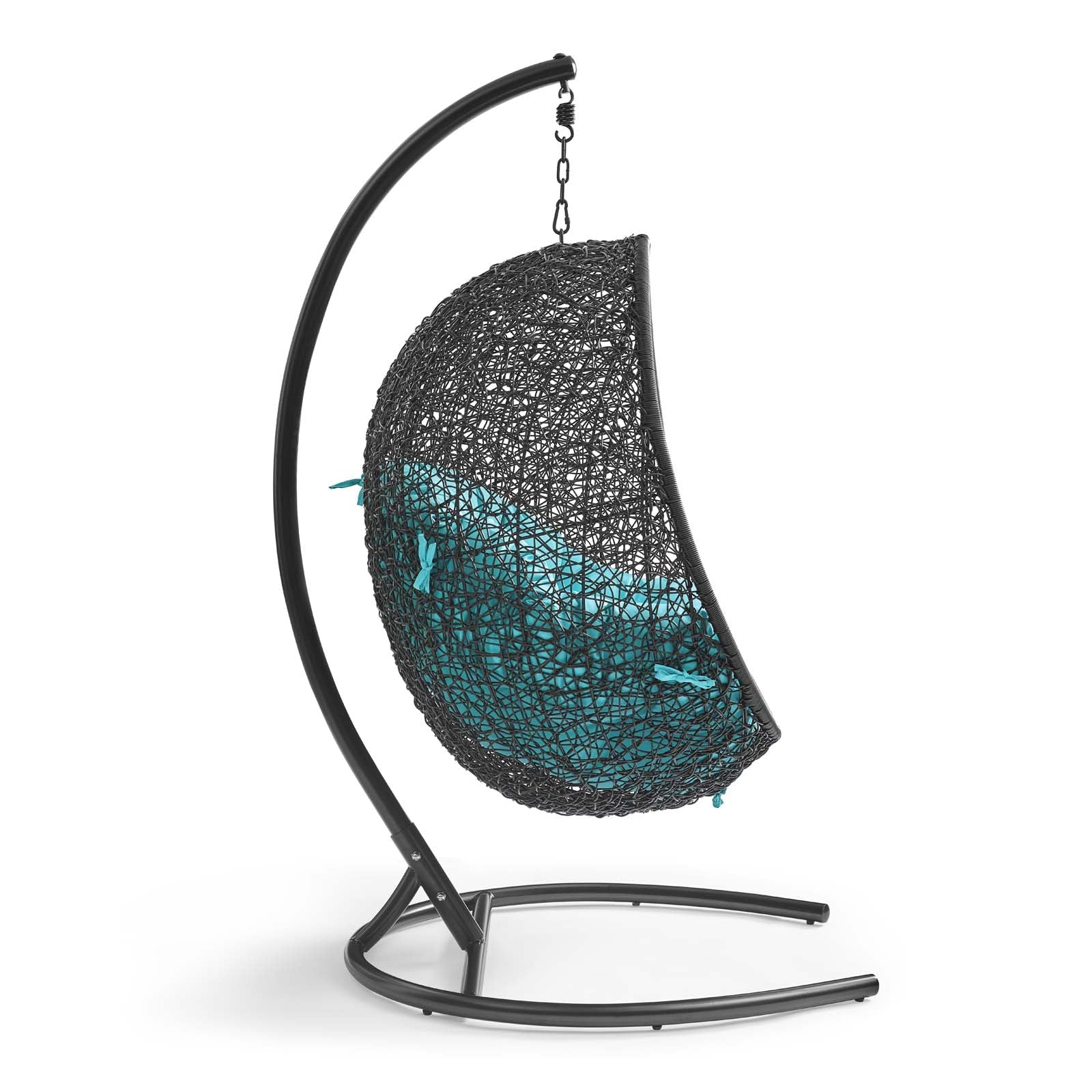 Modway Encase Swing Outdoor Patio Lounge Chair | Outdoor Porch Swings | 