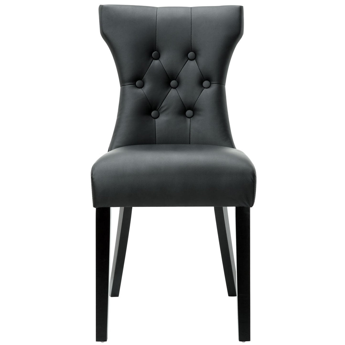 Modway Silhouette Dining Vinyl Side Chair | Dining Chairs | Modishstore-7