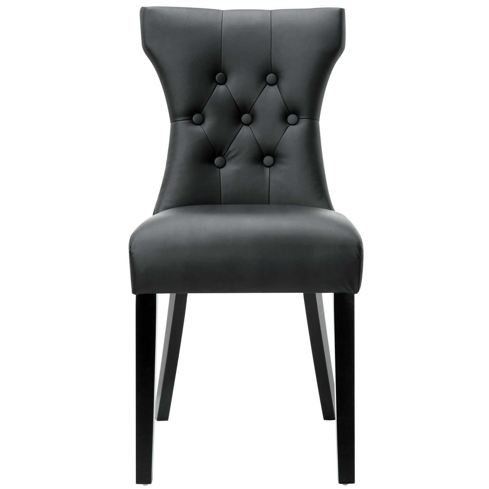 Modway Silhouette Dining Vinyl Side Chair | Dining Chairs | Modishstore-7