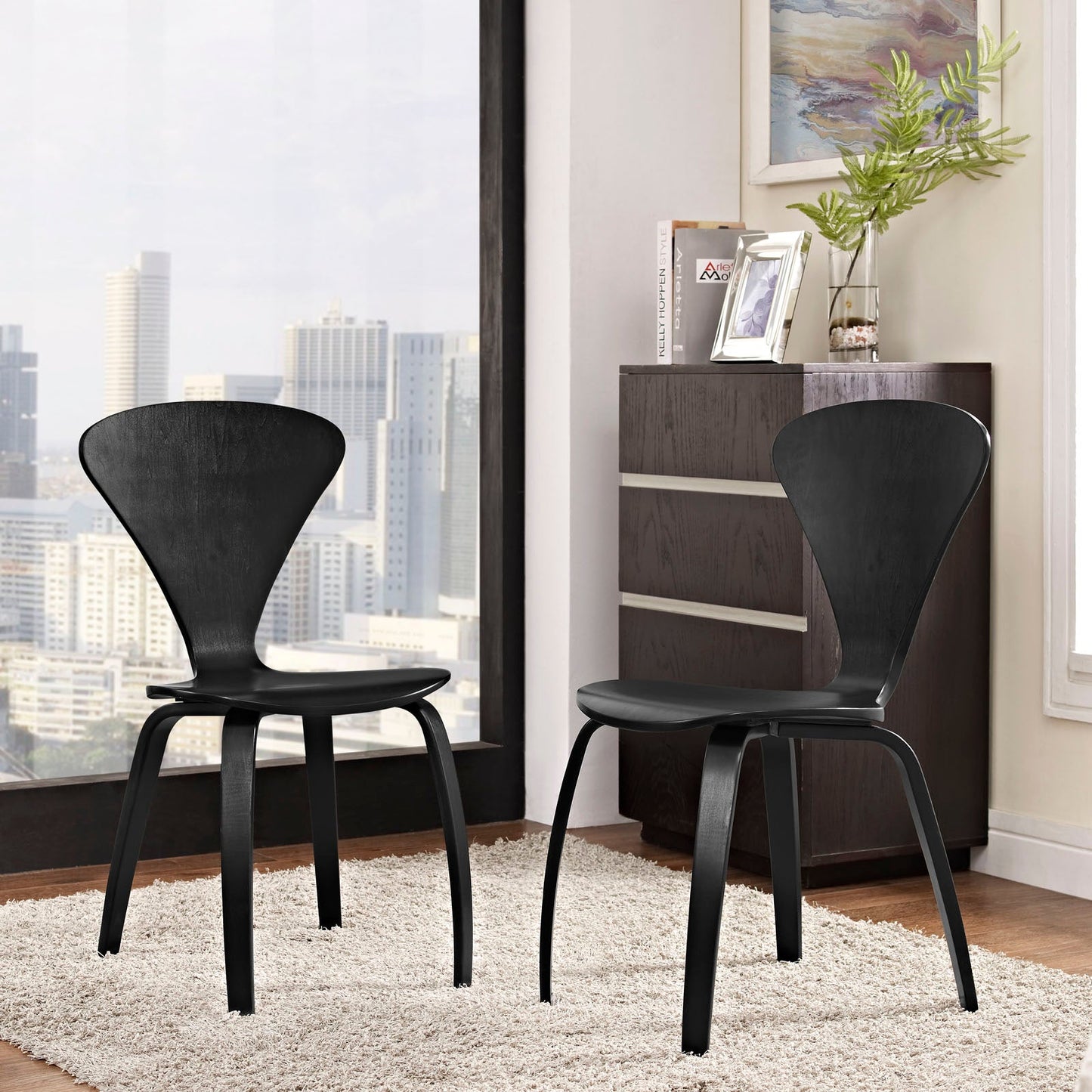 Vortex Dining Chairs Set of 2 By Modway - EEI-899