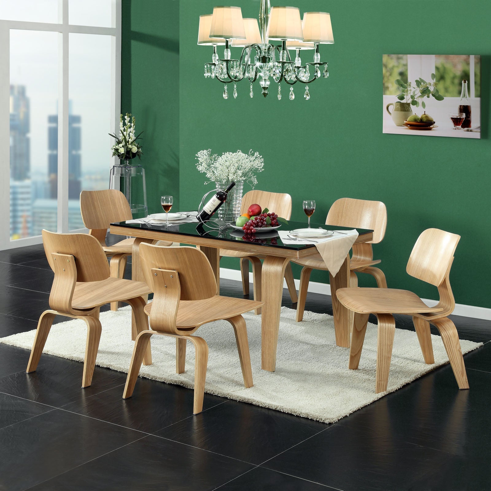 Modway Fathom Dining Chairs - Set of 6 | Dining Chairs | 