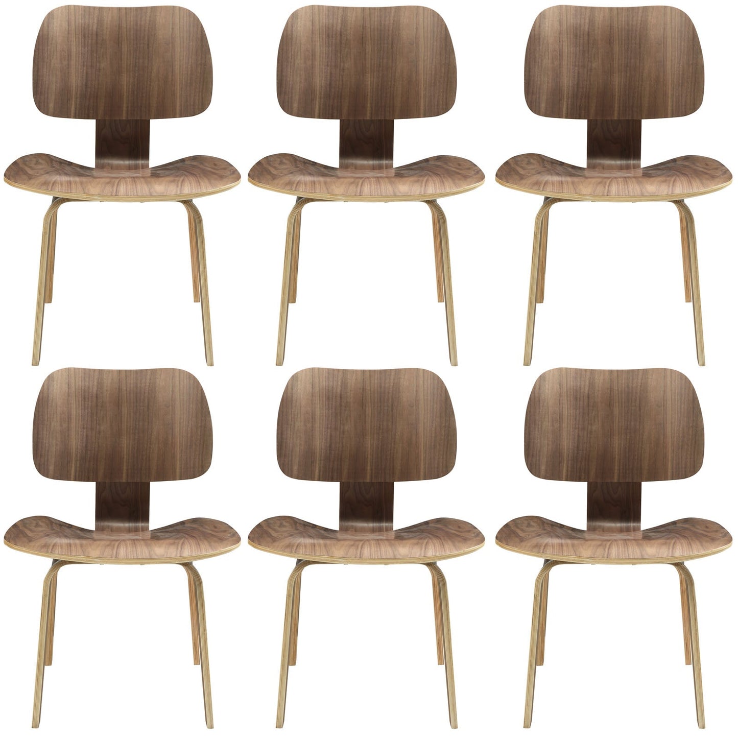 Modway Fathom Dining Chairs - Set of 6 | Dining Chairs | 