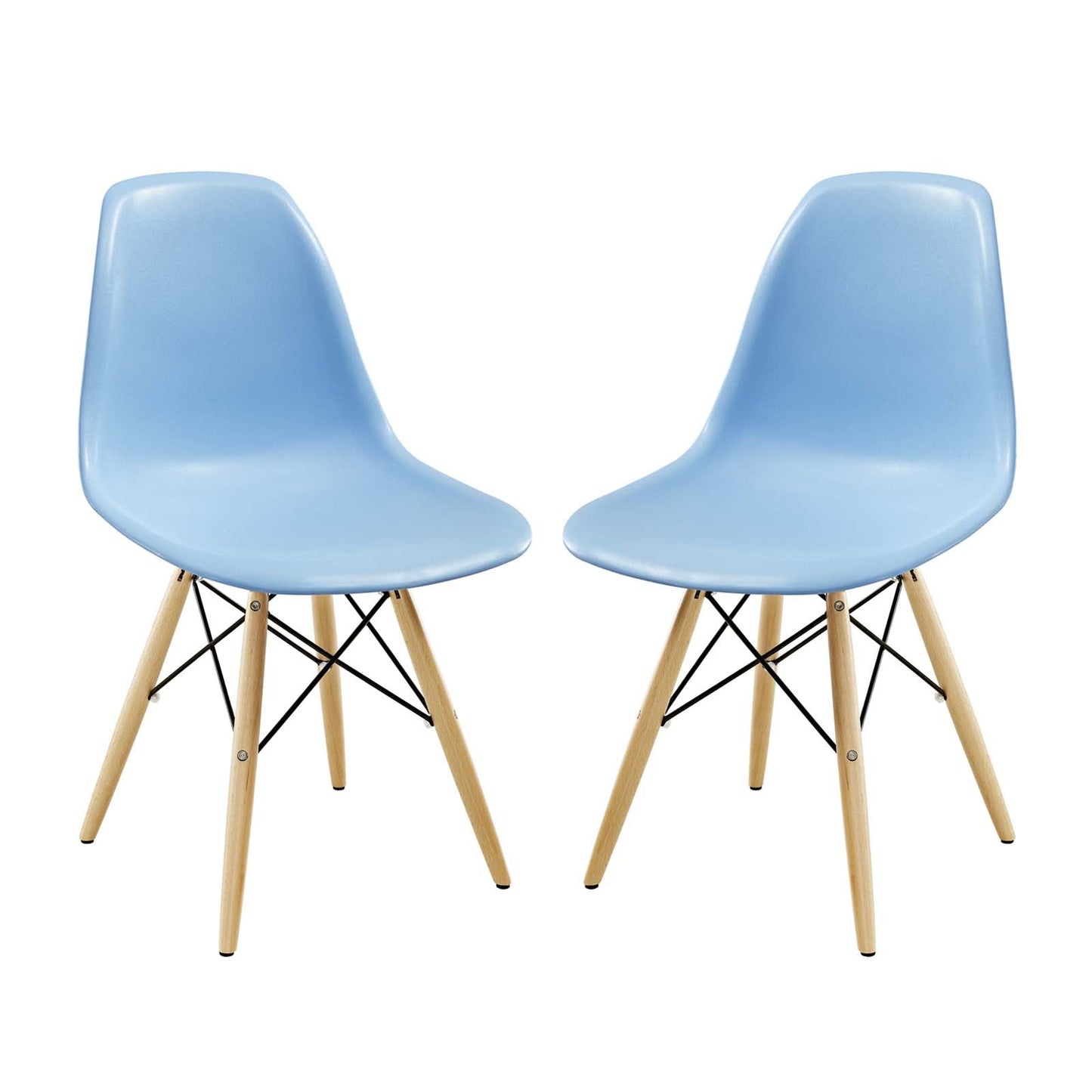 Modway Pyramid Dining Side Chairs Set of 2 | Dining Chairs | Modishstore-16