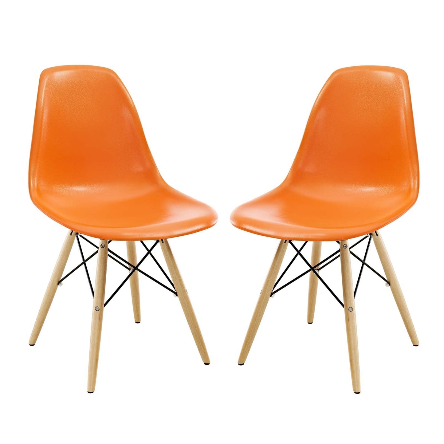 Modway Pyramid Dining Side Chairs Set of 2 - EEI-928