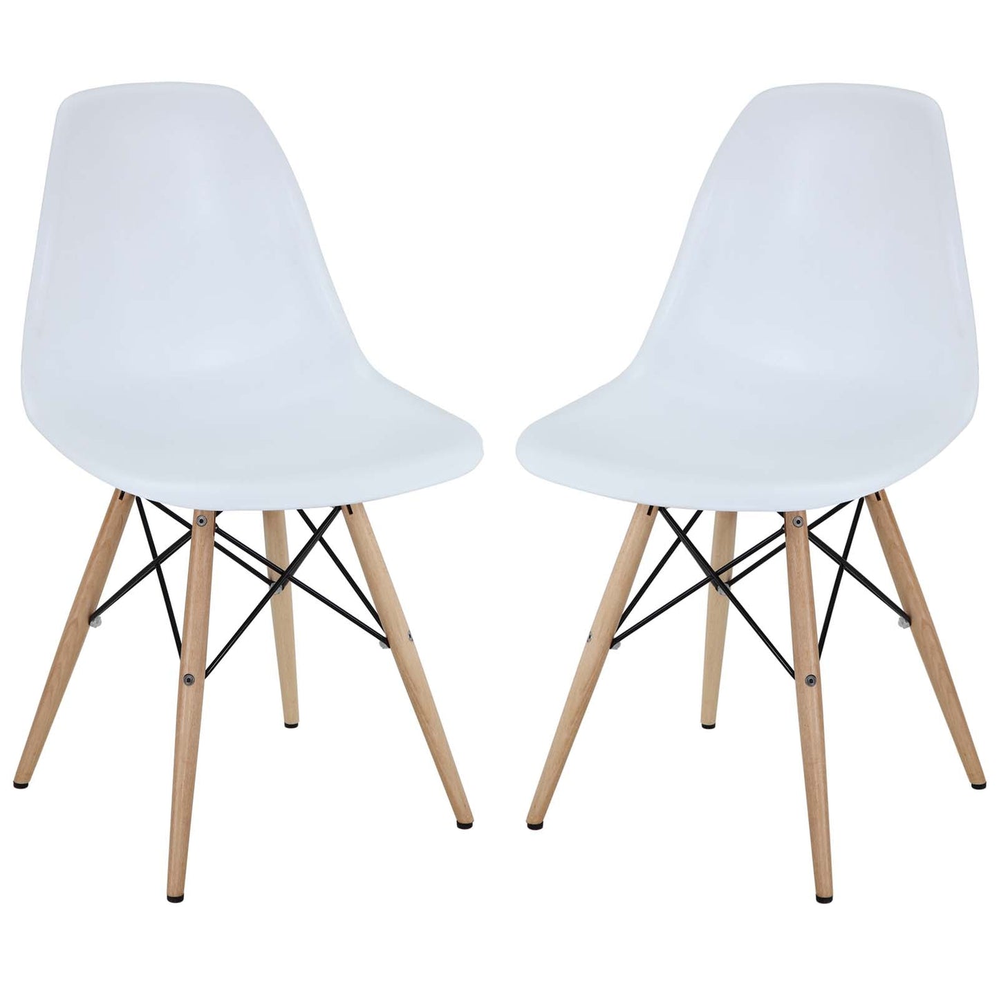 Modway Pyramid Dining Side Chairs Set of 2 | Dining Chairs | Modishstore-23