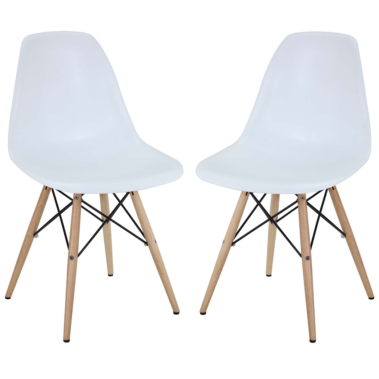 Modway Pyramid Dining Side Chairs Set of 2 | Dining Chairs | Modishstore-23
